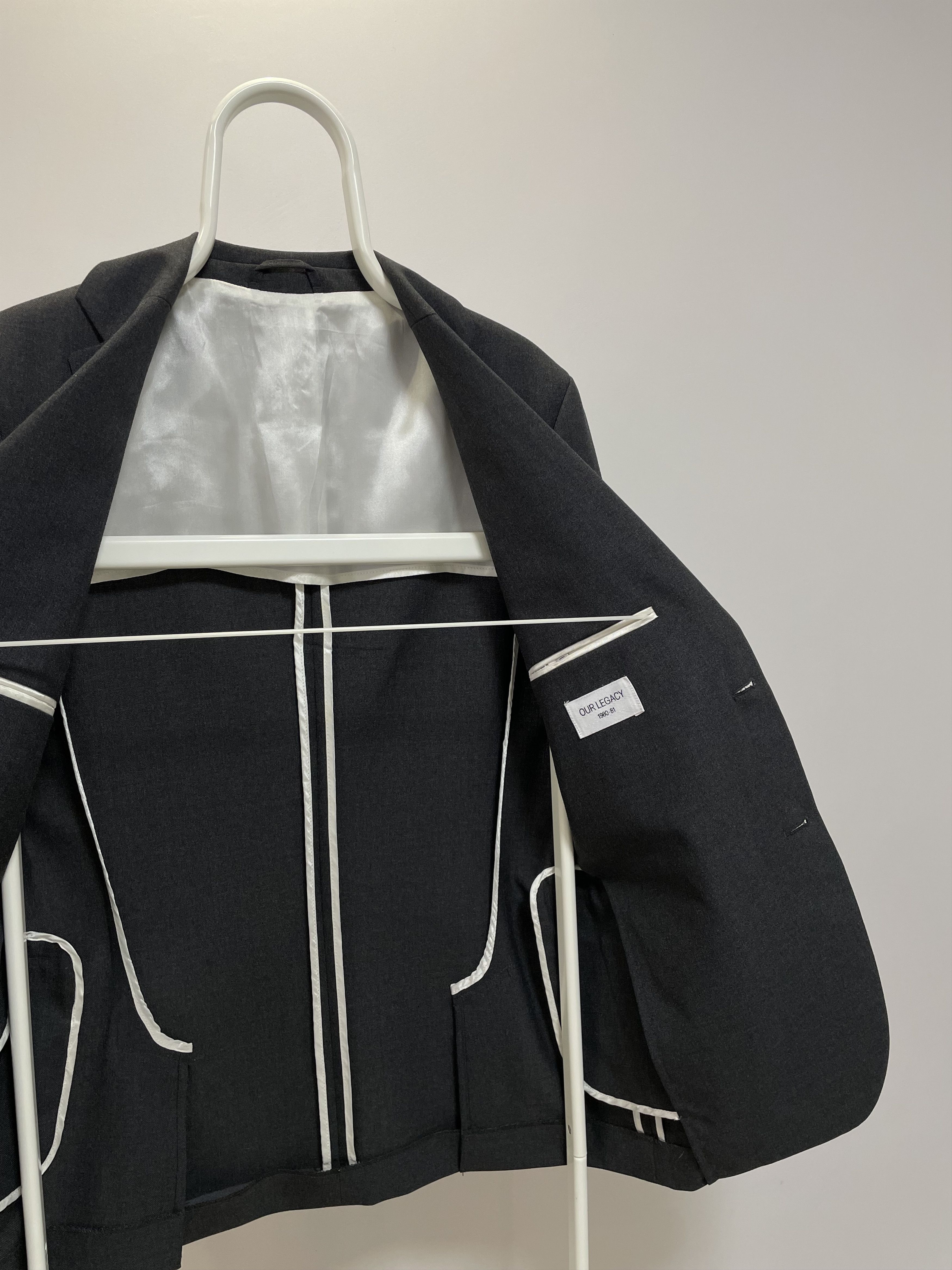Our Legacy OUR LEGACY 1980-81 2B Blazer Jacket Sport Coat Wool EU50 Size 50R - 8 Thumbnail