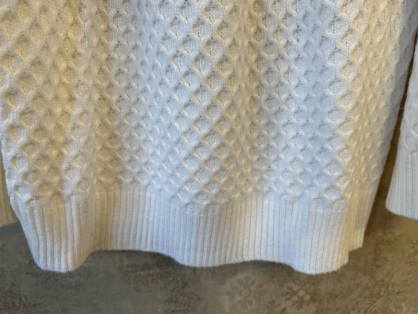 Other Rafaella Women’s Size Medium Cream Sweater NWT Size M / US 6-8 / IT 42-44 - 5 Thumbnail