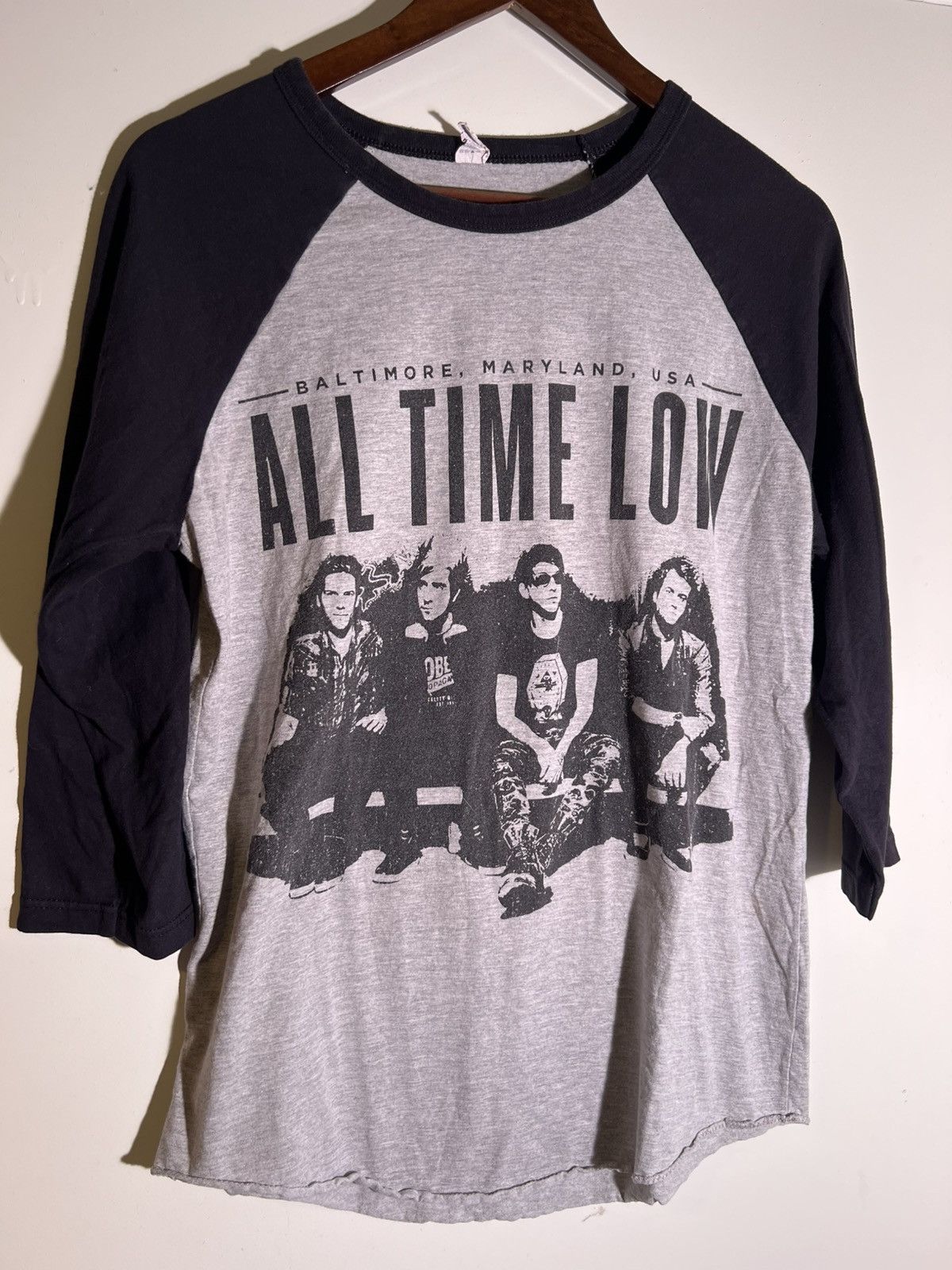 Band Tees Late Y2K 2000’s VTG Vintage All Time Low Rock Retro T Shirt Size US M / EU 48-50 / 2 - 1 Thumbnail