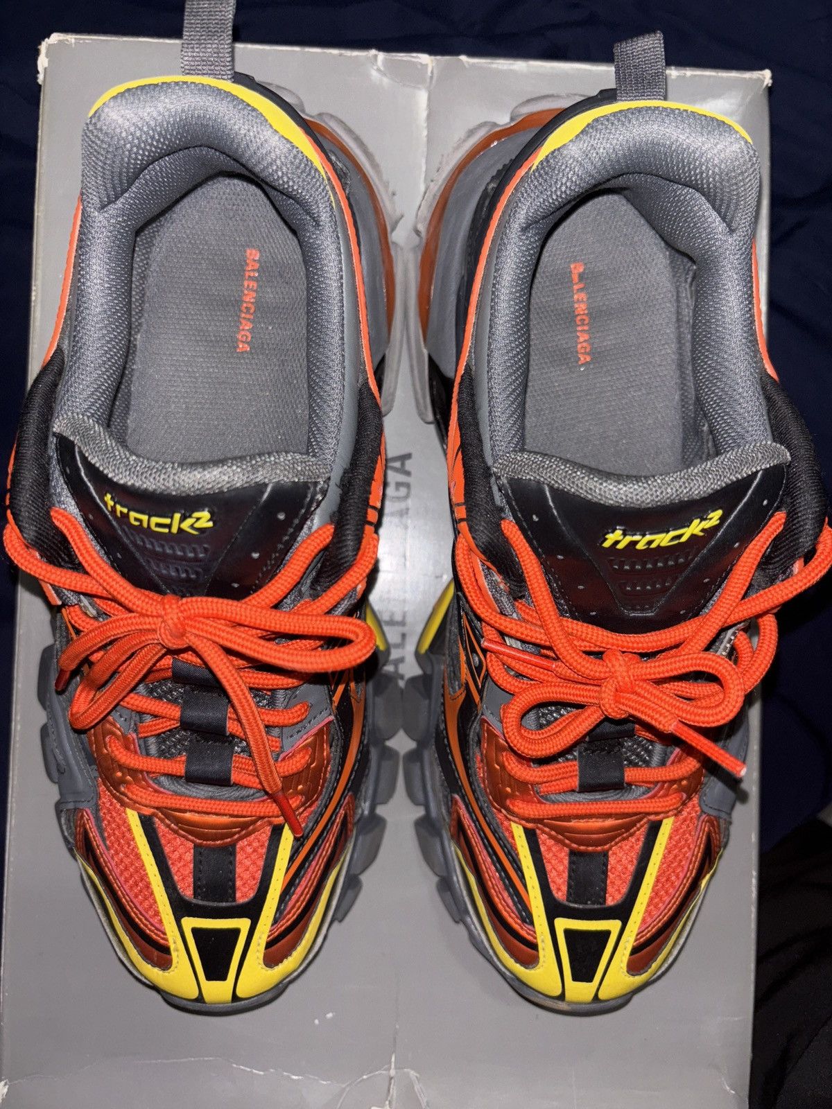 Balenciaga balenciaga track 2 orange Size US 8 / EU 41 - 7 Thumbnail