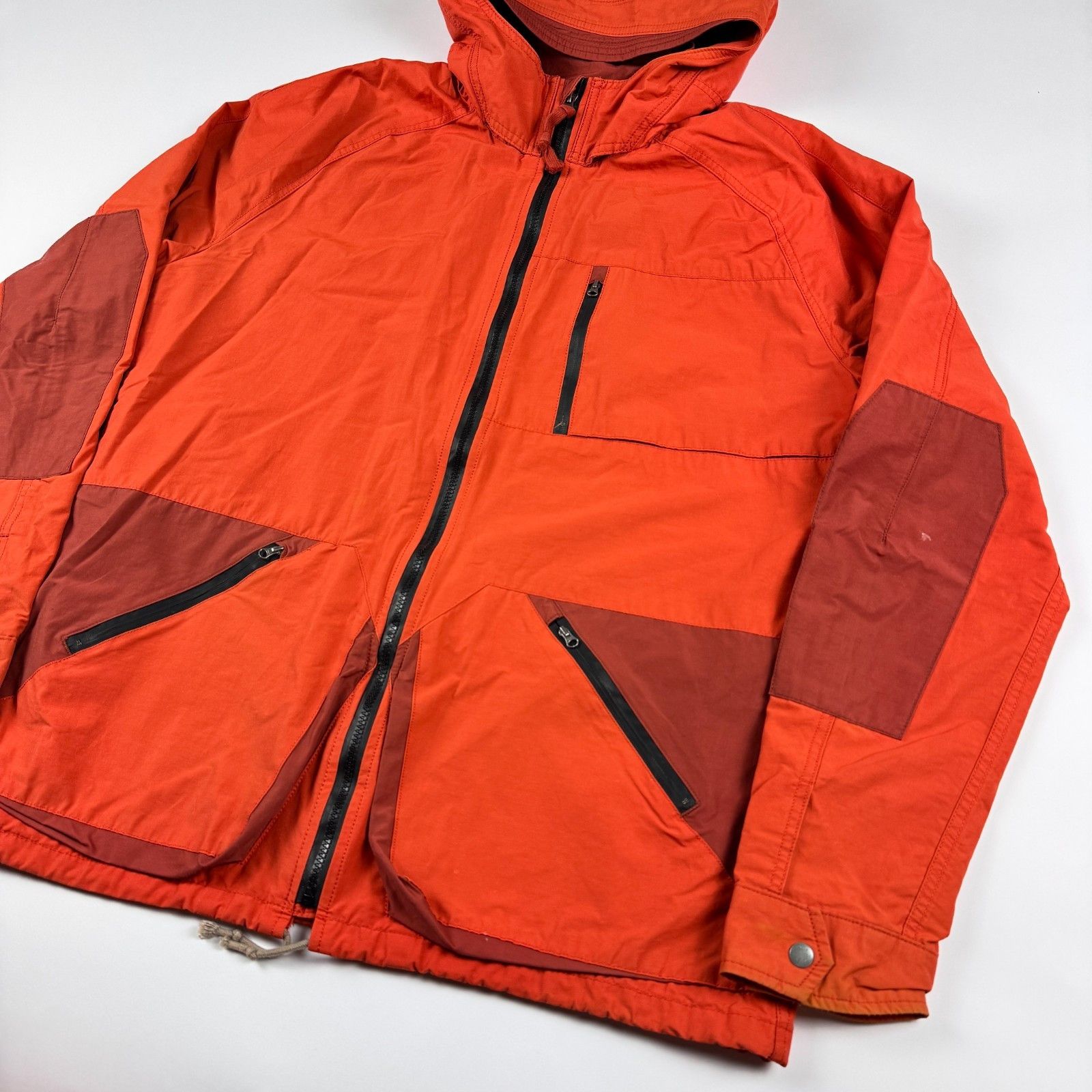 Lucky Brand Lucky Brand XL Orange Canvas Workwear Hooded Parka Rust Size US XL / EU 56 / 4 - 4 Thumbnail