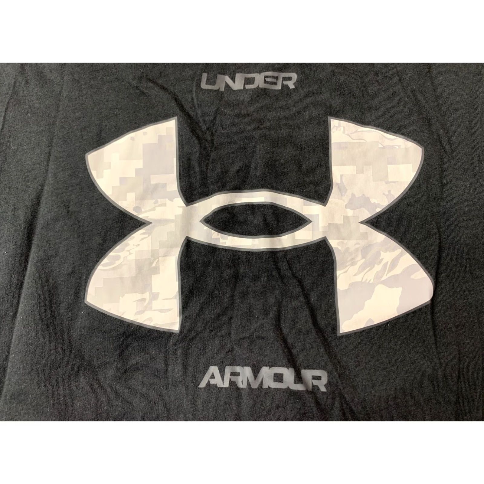 Under Armour UNDER ARMOUR Shirt JERSEY T-Shirt Mens L Gray 2022 Training Casual Short Sleeve Logo Size US L / EU 52-54 / 3 - 3 Thumbnail