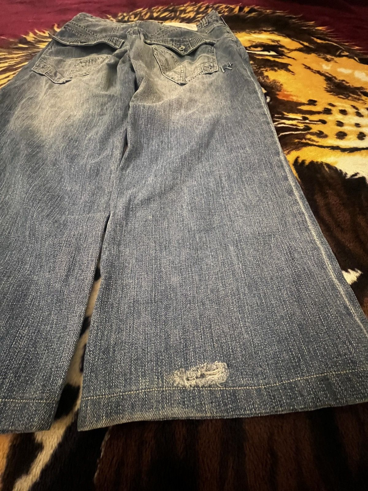 Rocawear × Vintage Y2K Rocawear R+ Baggy Jeans Size US 34 / EU 50 - 7 Thumbnail