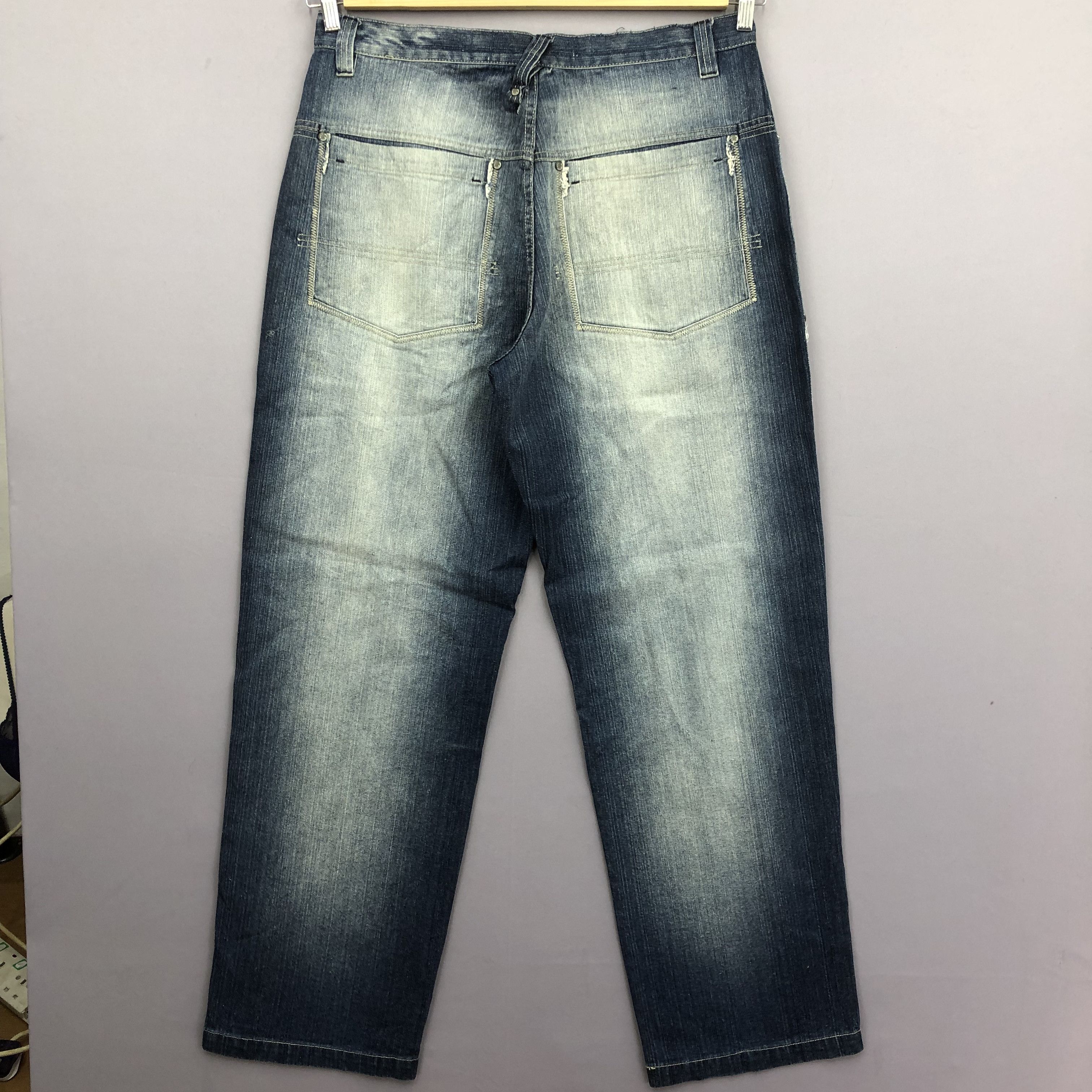 SWAGGER pirate wide denim 裏原 Y2K メンズ