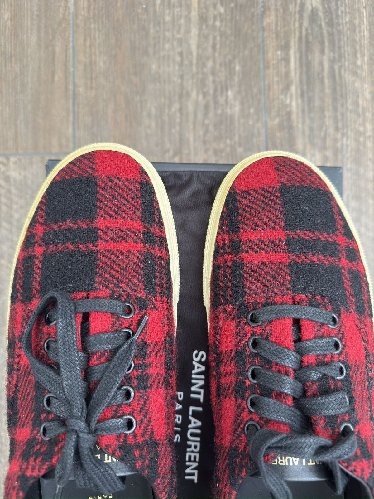 Saint Laurent Paris Saint Laurent skate shoes tweed 43 Size US 10 / EU 43 - 4 Thumbnail