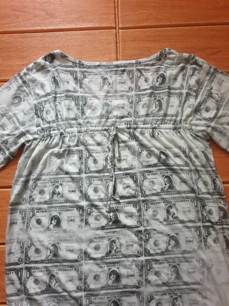 Hysteric Glamour 💥Hysteric Glamour Monogram dollar money dress shirt Size M / US 6-8 / IT 42-44 - 11 Thumbnail