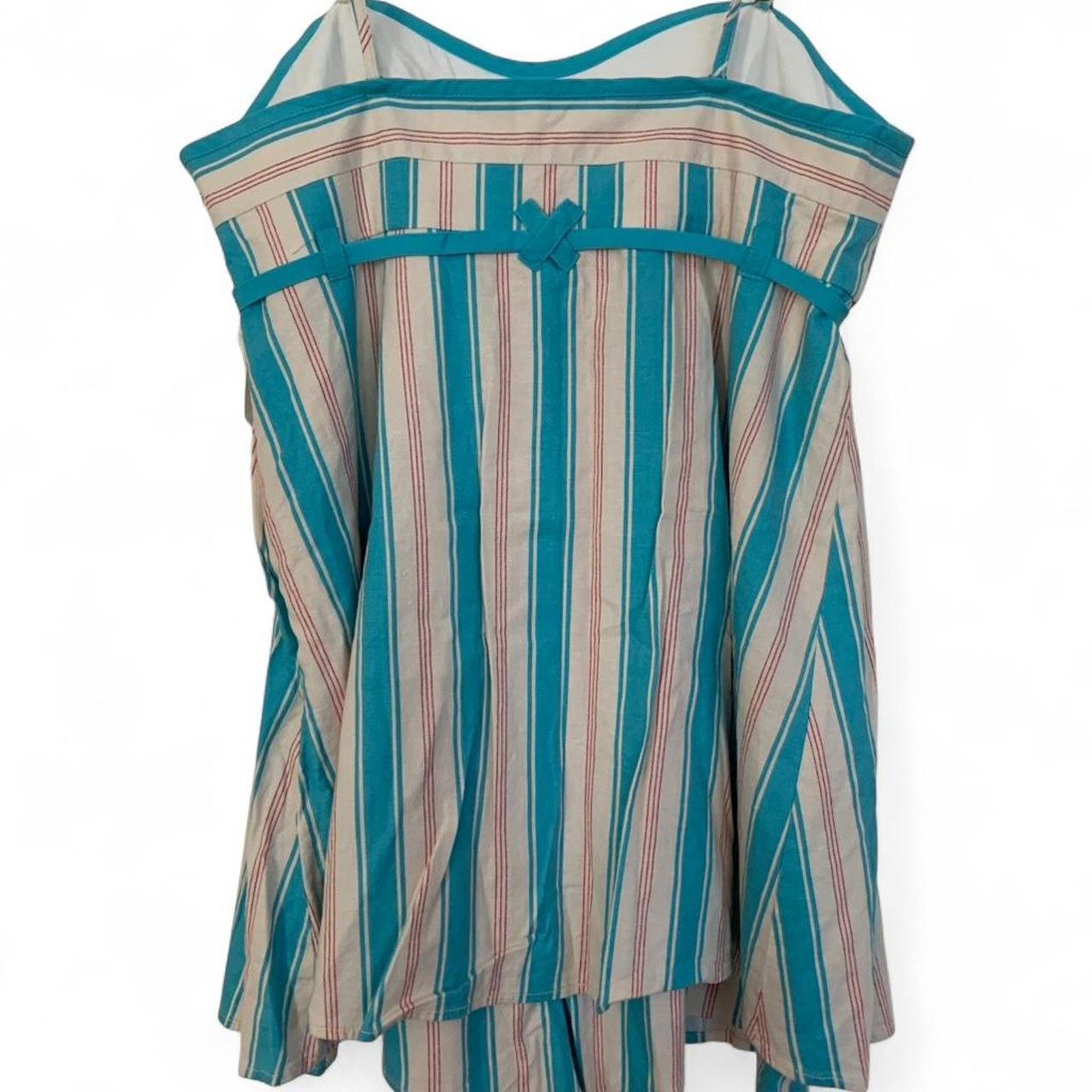 Anthropologie NWT Maeve x Anthropologie Babydoll Linen Blend Romper Size 34" / US 12 / IT 48 - 6 Thumbnail