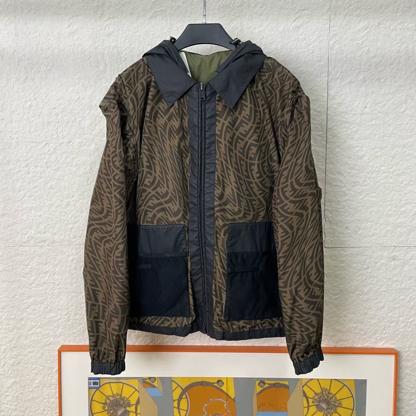 Fendi Fendi All-Over Monogram Reversible Jacket Size US L / EU 52-54 / 3 - 1 Thumbnail