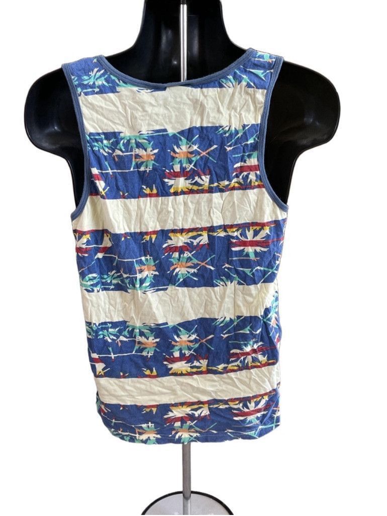 Volcom Men's Volcom Tank Top, Size M, Blue & White Size US M / EU 48-50 / 2 - 2 Thumbnail
