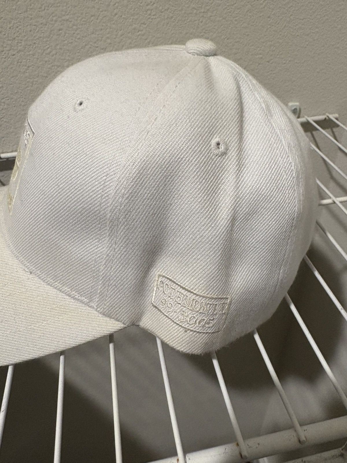 Goth Money Goth money hat white Size ONE SIZE - 2 Thumbnail