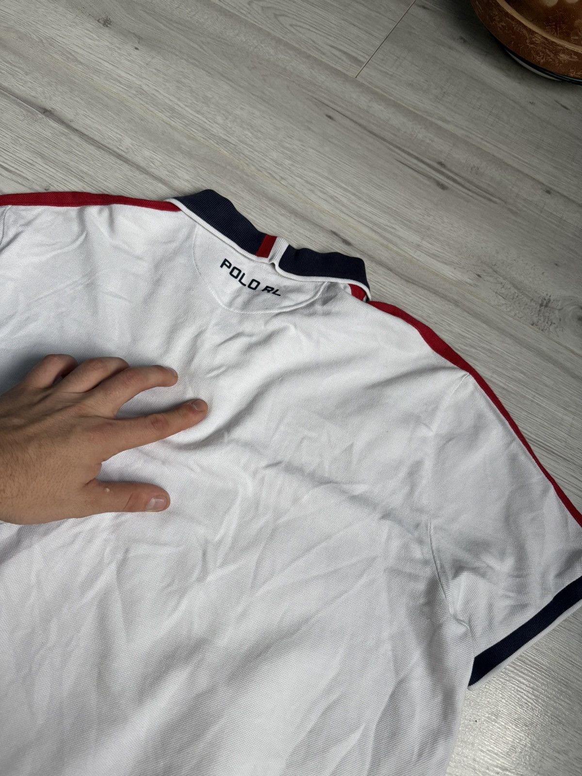 Polo Ralph Lauren × Rugby Ralph Lauren × Vintage Vintage Polo Ralph Lauren polo Great Britain Rugby Shirt Size US L / EU 52-54 / 3 - 8 Thumbnail