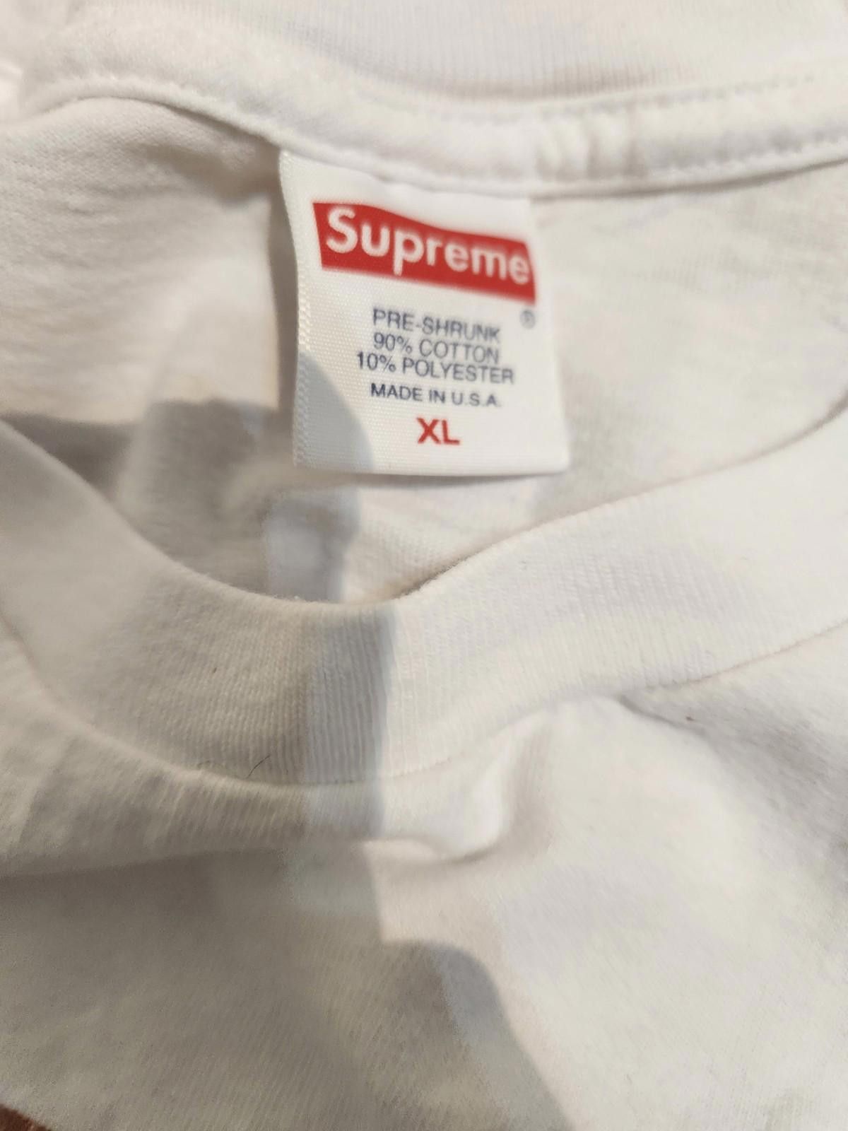 Supreme Supreme Dragon Tee White Men's XL Size US XL / EU 56 / 4 - 3 Thumbnail