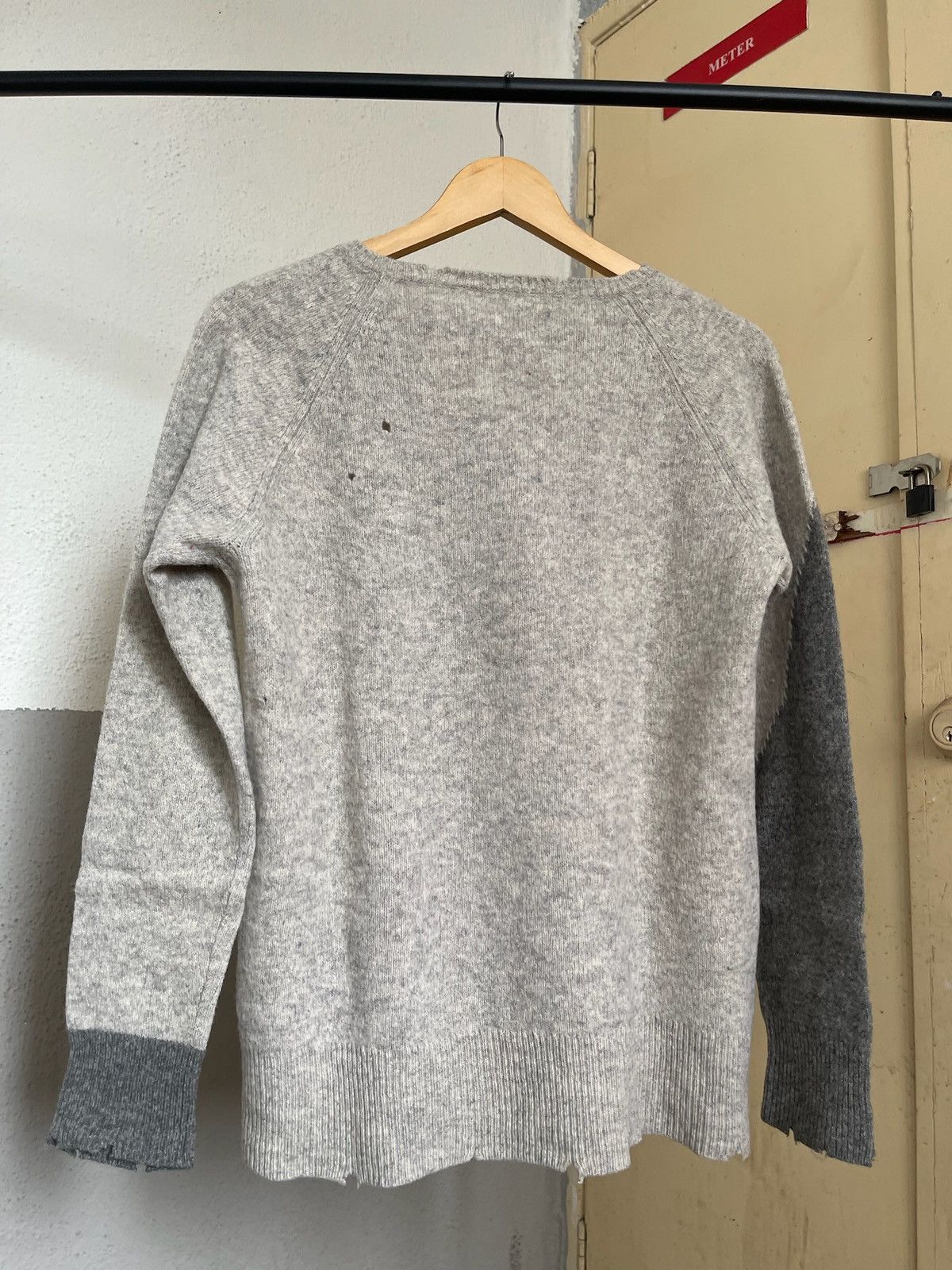 Japanese Brand × Kapital Kapital CPO Wool Bullet Holes Knitwear Size US M / EU 48-50 / 2 - 5 Thumbnail