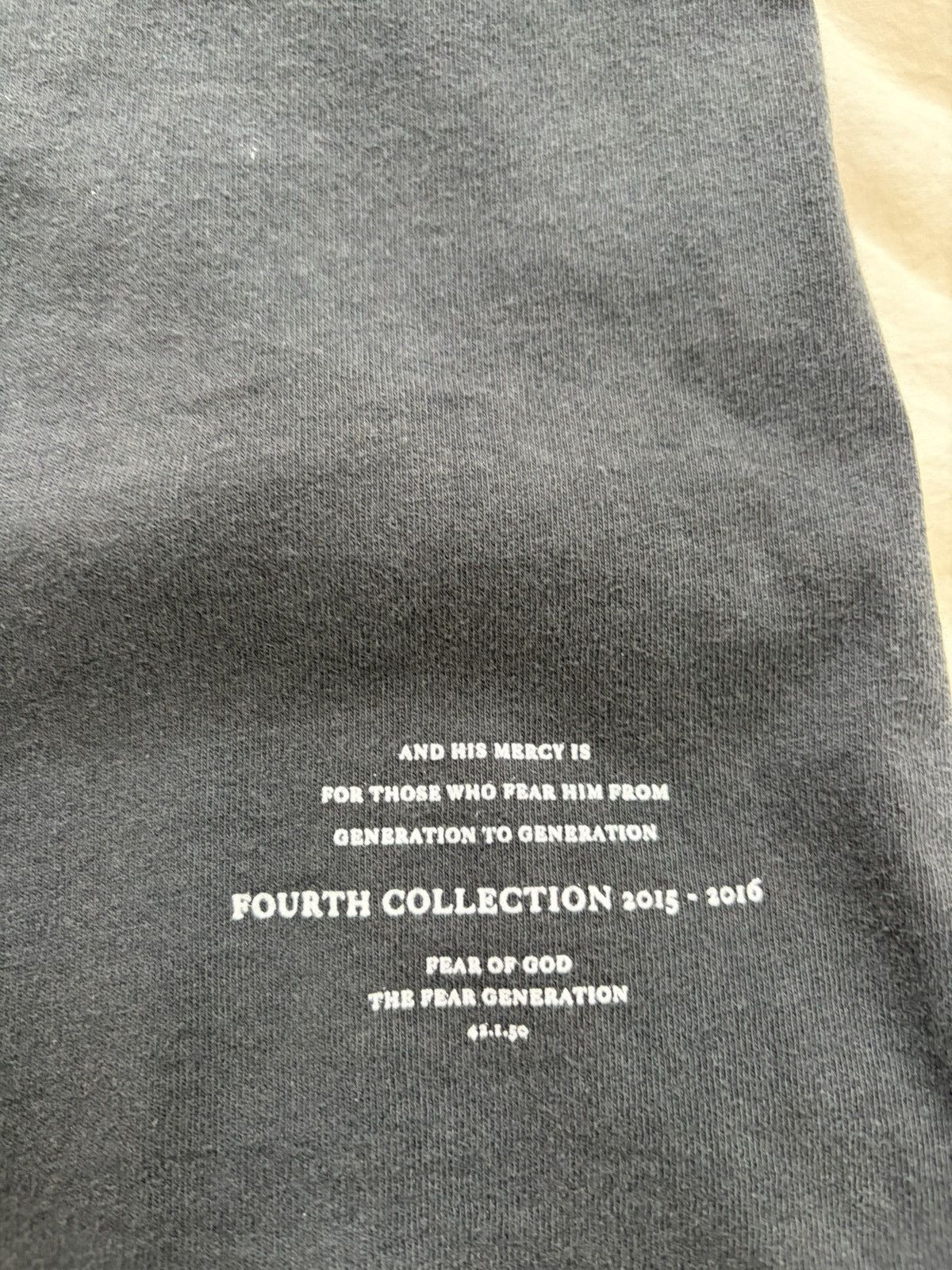 Fear of God Fear of god 4th vintage tshirts Public Enermy Size US XL / EU 56 / 4 - 4 Thumbnail