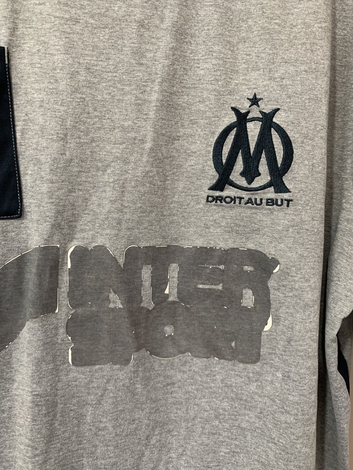 Adidas Olympique Marseille 2014 Away Football Shirt Adidas Soccer M Size US M / EU 48-50 / 2 - 6 Thumbnail
