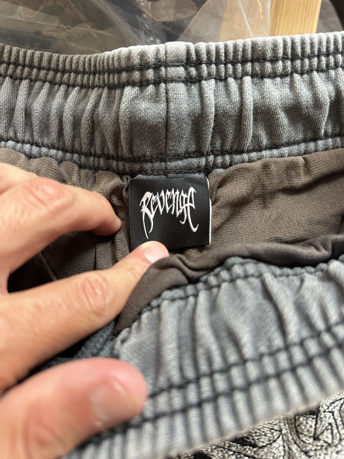 Revenge Spike Cross Shorts Grey Size US 30 / EU 46 - 3 Thumbnail