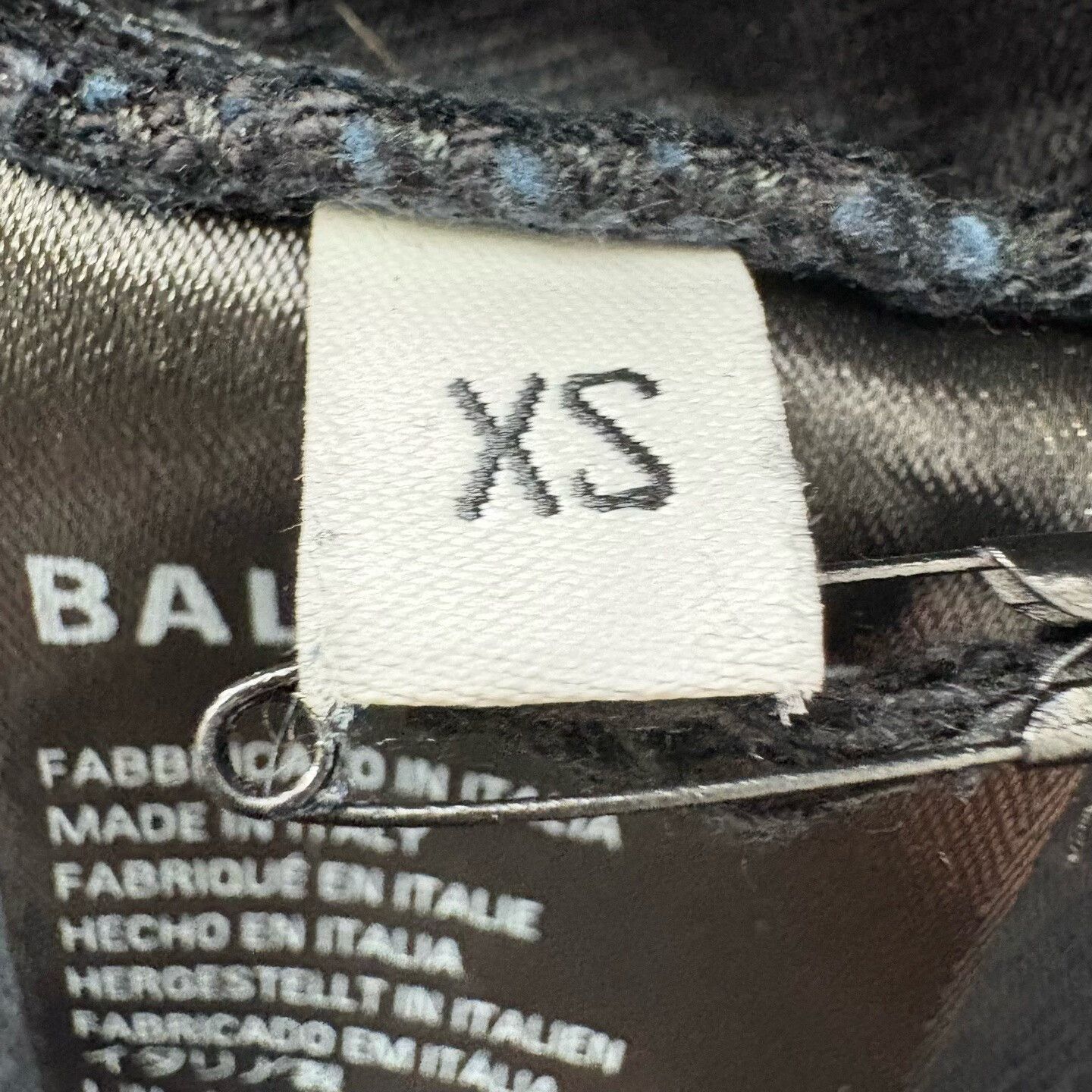 Balenciaga Balenciaga Black Drawstring Denim Pants for Men Size US 26 / EU 42 - 5 Thumbnail