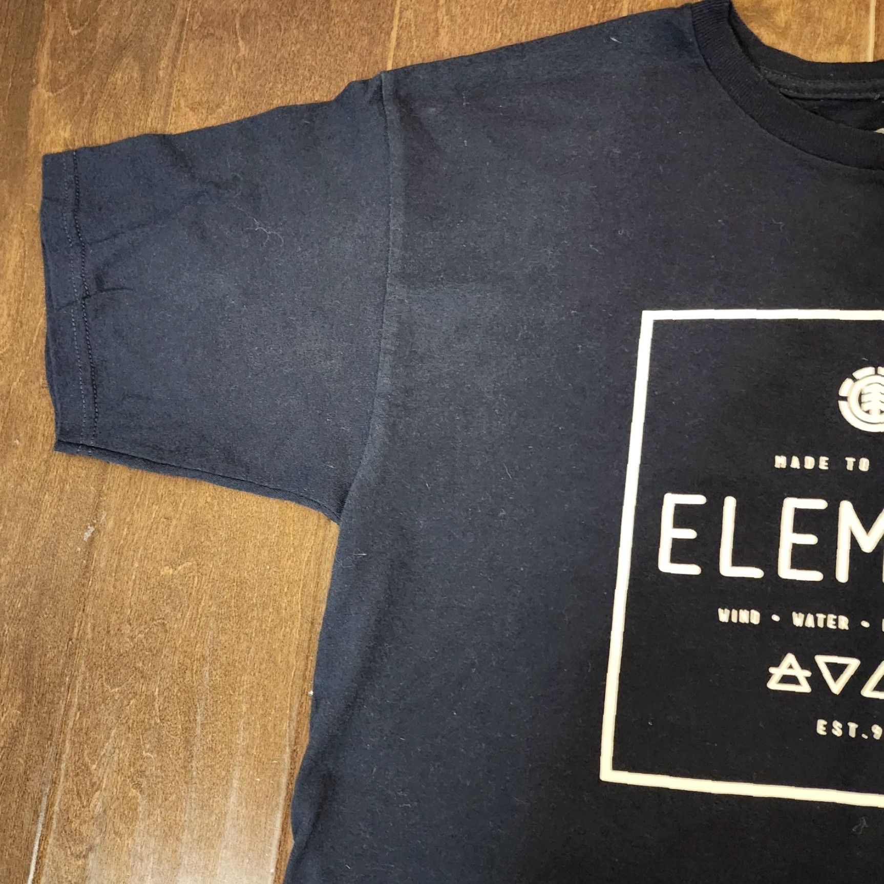 Element Element Shirt Mens Navy Blue Alchemist Box Tee M Skateboard Graphic Print Casual Size US M / EU 48-50 / 2 - 4 Thumbnail