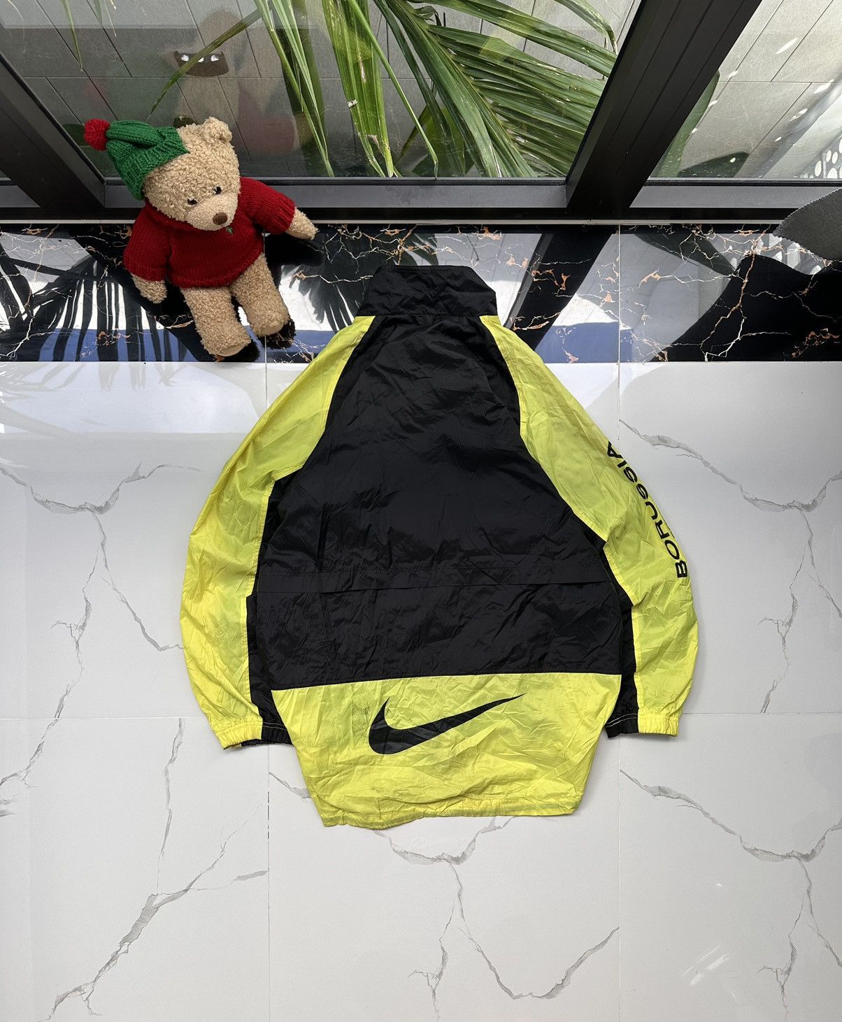 Nike × Vintage 90s NIKE VINTAGE BIG LOGO STREETWEAR LIGHT JACKET Size US XL / EU 56 / 4 - 2 Thumbnail