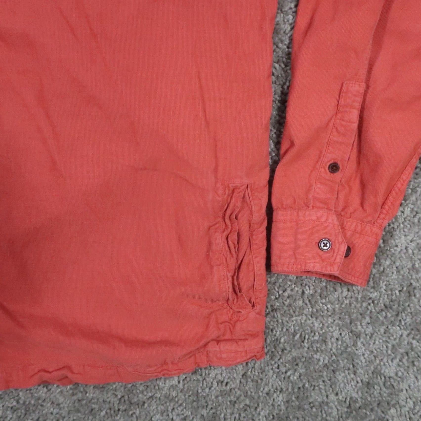 Carbon2Cobalt VINTAGE Carbon 2 Cobalt Corduroy Shirt Men XL Button Front Brick Red Aztec EUC Size US XL / EU 56 / 4 - 6 Thumbnail