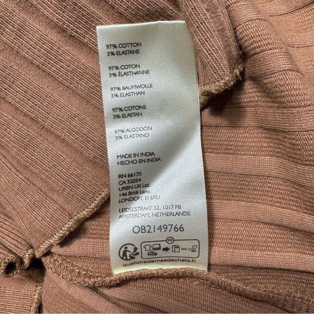 Free People New Free People Tilly Long-Sleeve Light Brown Cardi Top Siz Size XS / US 0-2 / IT 36-38 - 8 Thumbnail