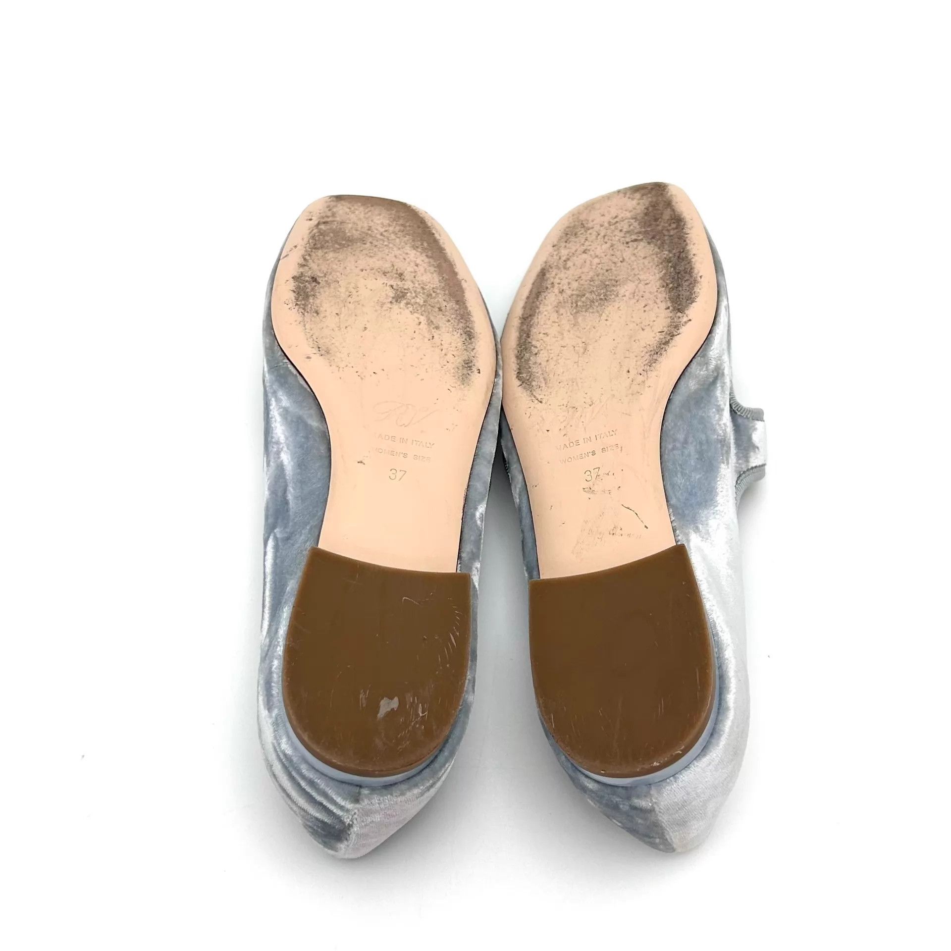 Roger Vivier RV Roger Vivier Velvet Crystal Buckle Mary Jane 37 Size US 6.5 / IT 36.5 - 3 Thumbnail
