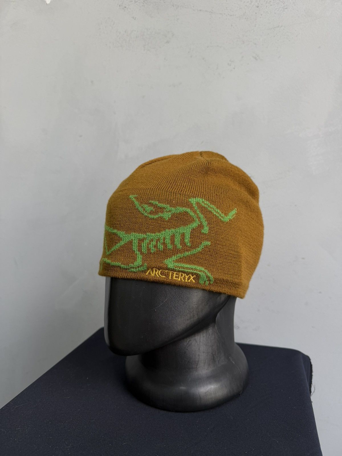 Vintage Arc’teryx Skeletal Wool Hat Embroidered Big Logo