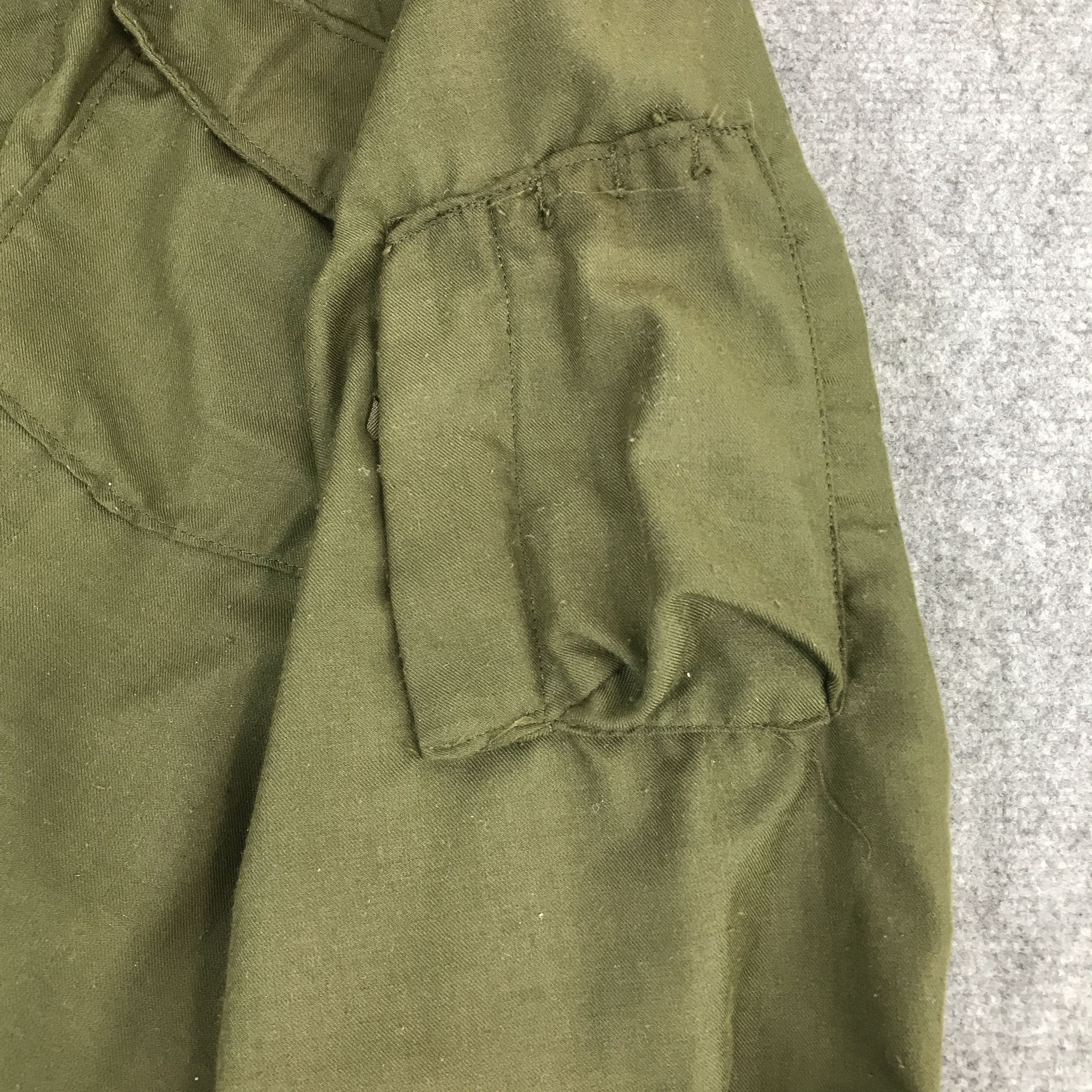 Vintage VTG US ARMY MILITARY ZIPPER DSA-100 JACKET Size US L / EU 52-54 / 3 - 12 Thumbnail