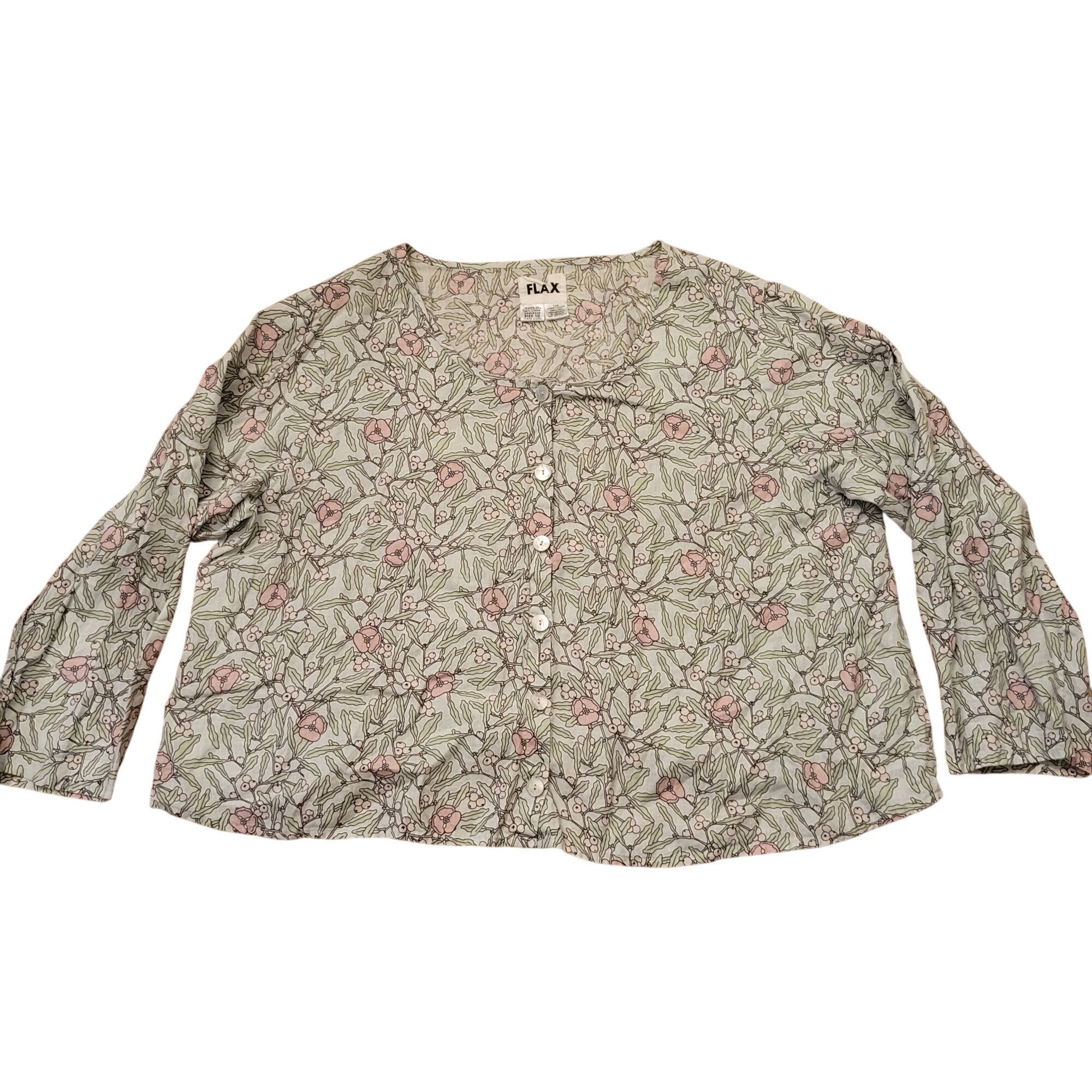 Flax 2 Piece Floral Sleeveless Maxi Dress Button Down Jacket