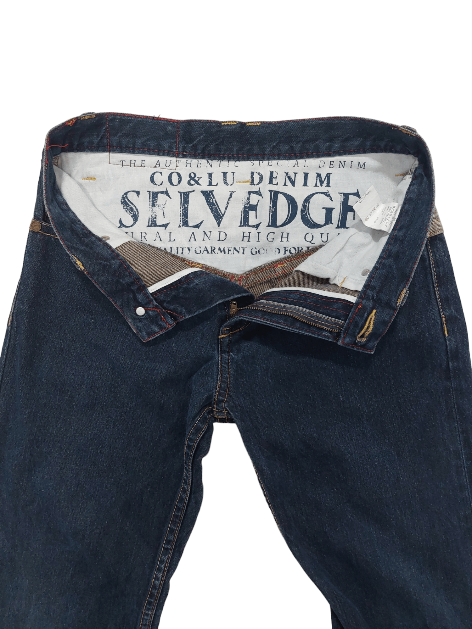 Other Co & Lu Big Logo Selvedge Denim Size US 30 / EU 46 - 14 Thumbnail