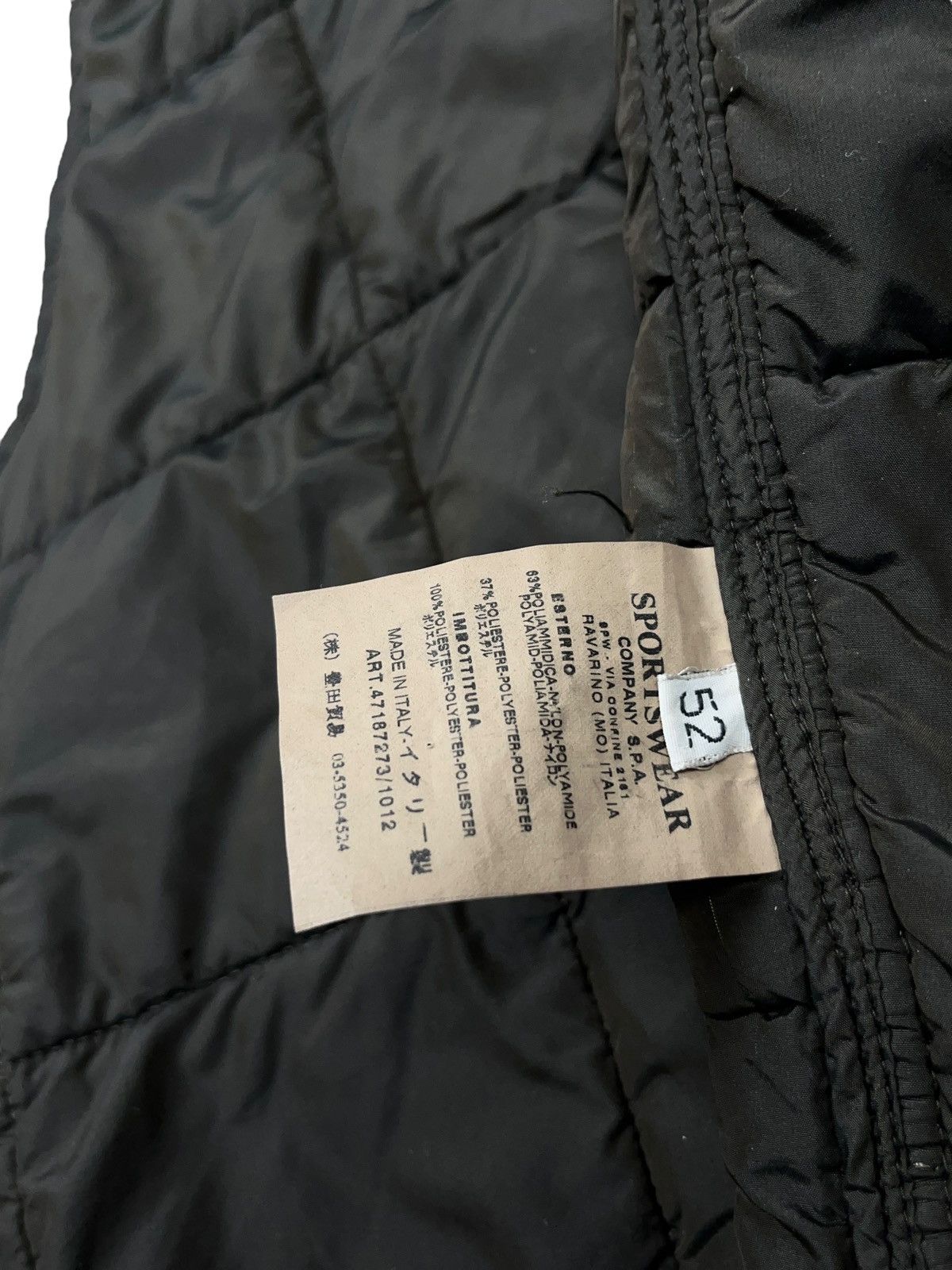 C.P. Company Vintage C.P. Company Quilted Hooded Vest Liner Full Zip Size US XL / EU 56 / 4 - 7 Thumbnail