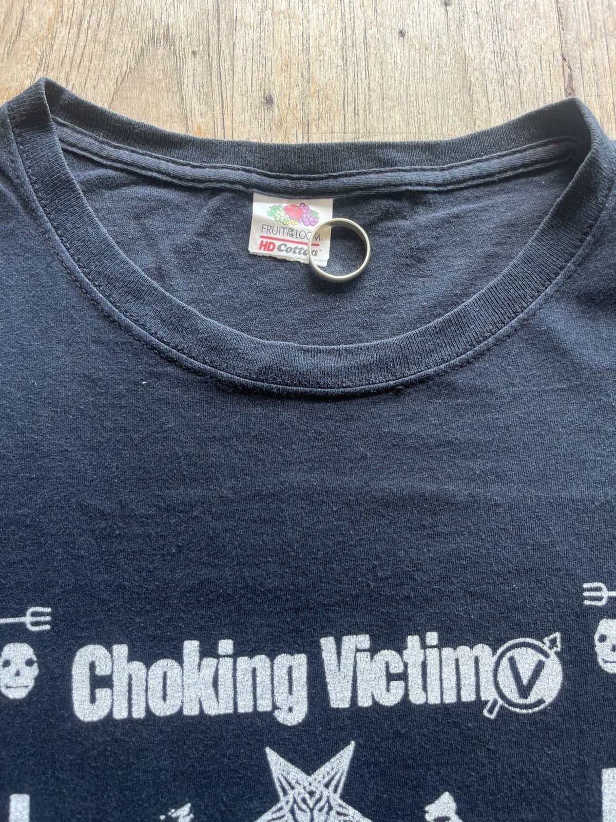 Band Tees choking Victim No Gods / No Managers 00’s T-shirt Size US XL / EU 56 / 4 - 4 Thumbnail