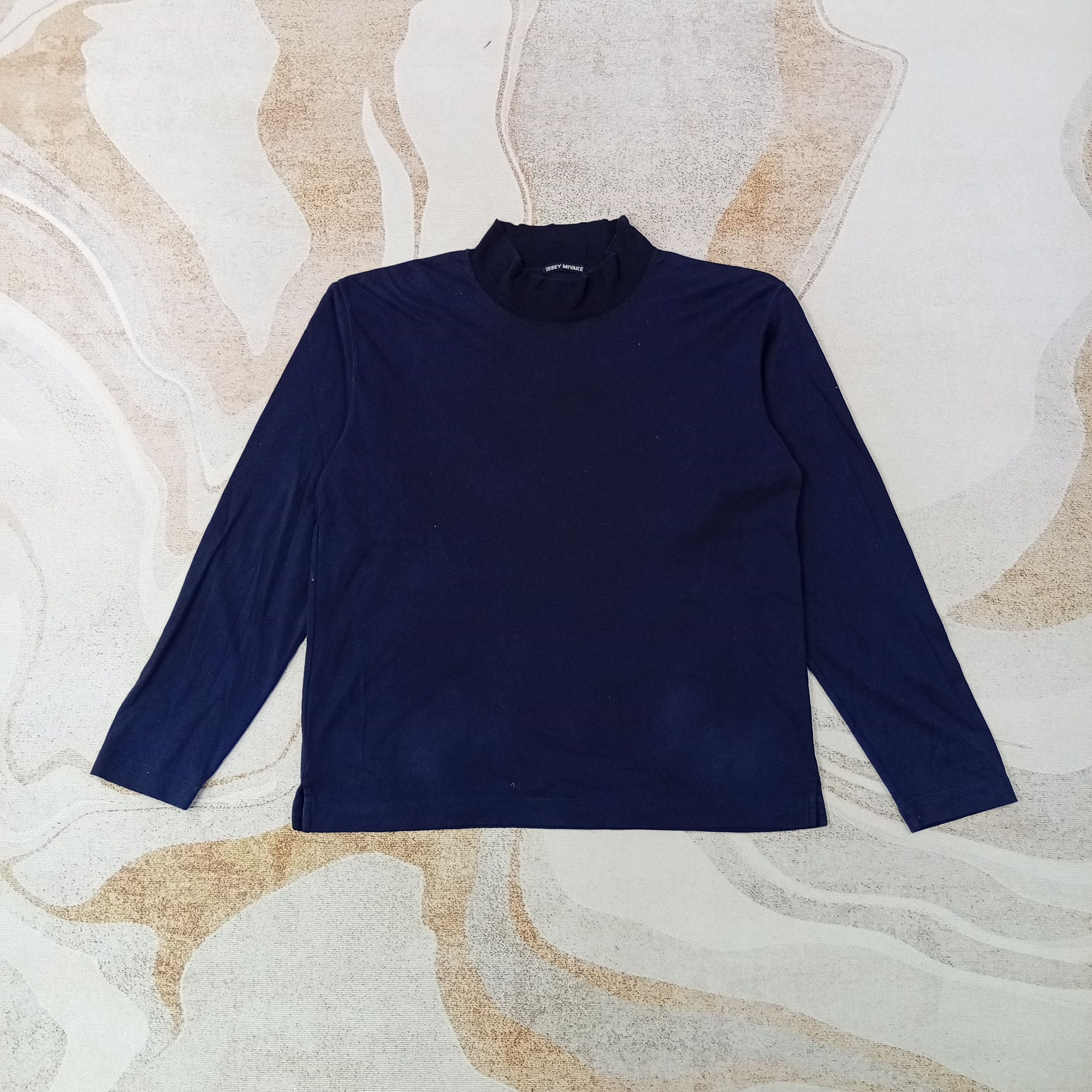Issey Miyake Issey Miyake Japanese Turtleneck Tshirt C259N76 Size US L / EU 52-54 / 3 - 1 Thumbnail