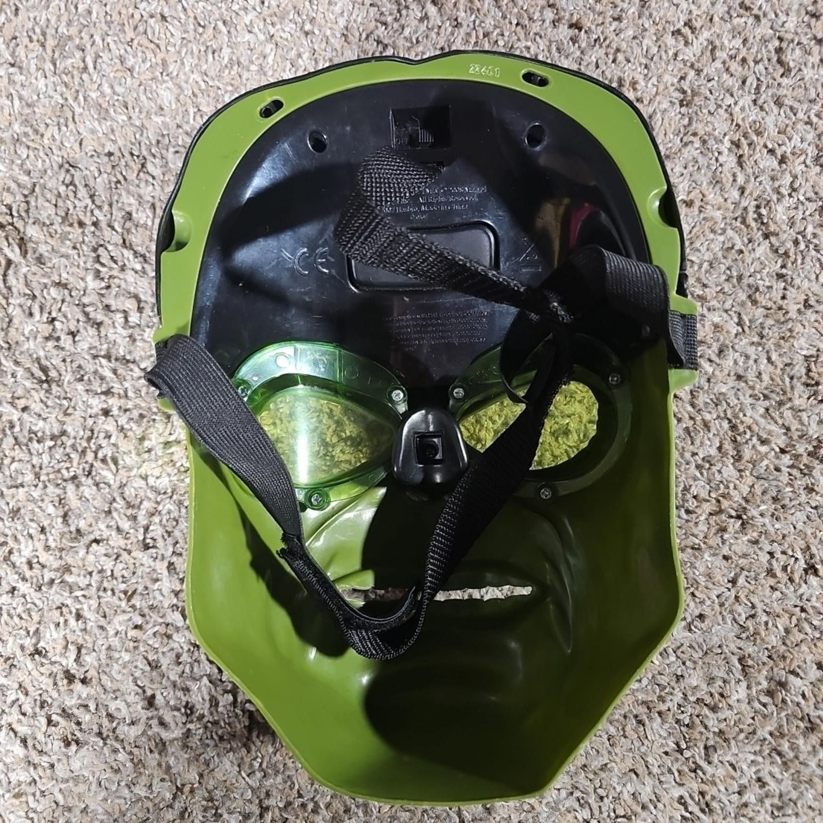 Other Marvel 2008 Hulk Smash Electronic Mask Hasbro Green Face Size ONE SIZE - 4 Thumbnail