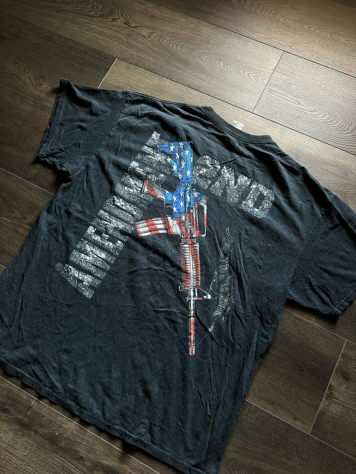 Vintage Vintage 2nd Amendment T-Shirt Size US XL / EU 56 / 4 - 4 Thumbnail
