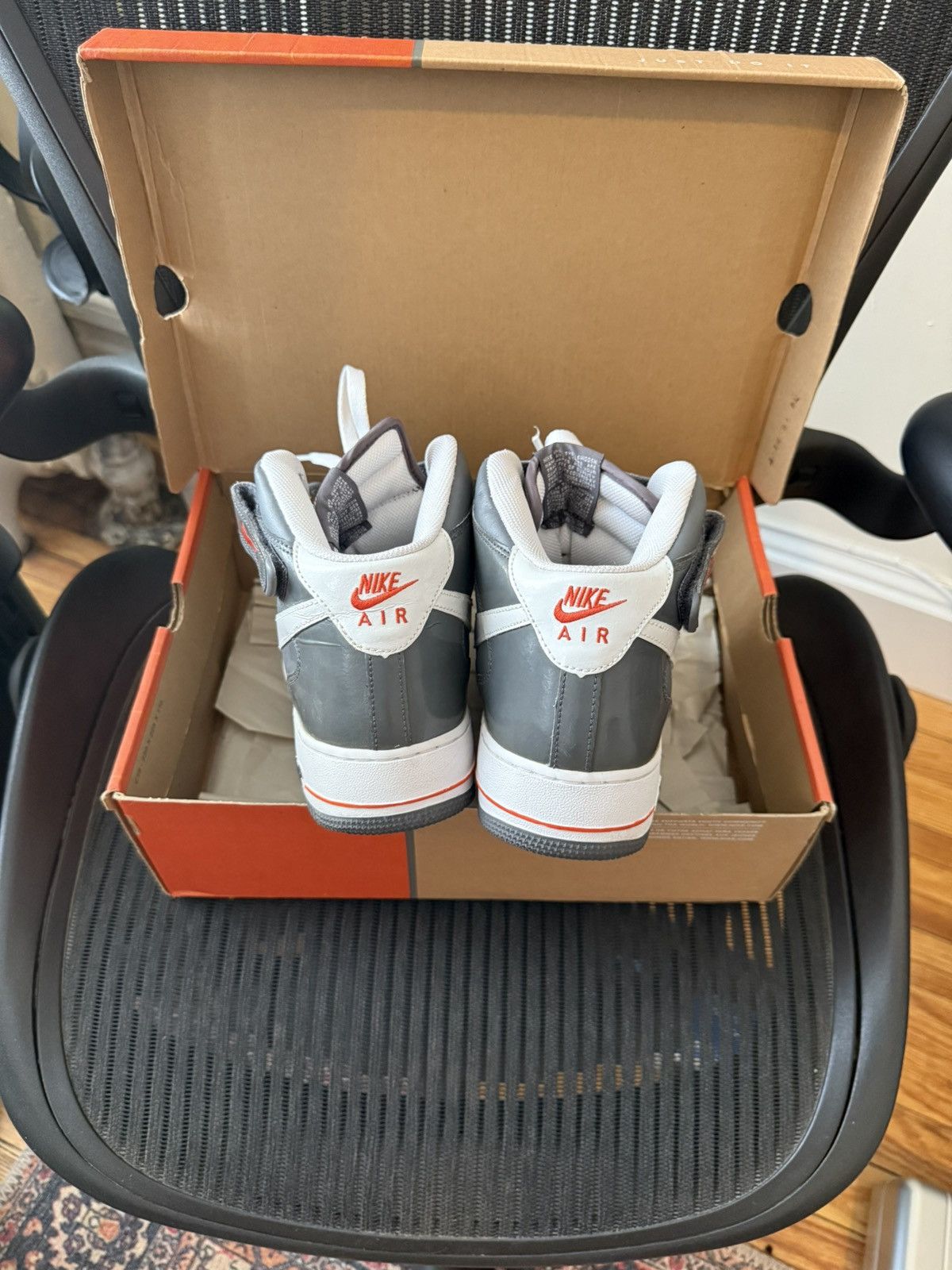 Nike Nike Air Force 1s MID 2005 Size US 9.5 / EU 42-43 - 4 Thumbnail