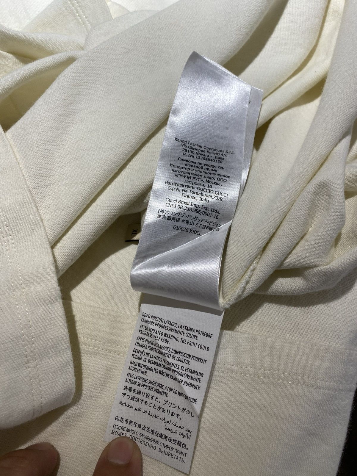 Gucci × The North Face Gucci The North Face Logo tee Size XL Size US XL / EU 56 / 4 - 6 Thumbnail