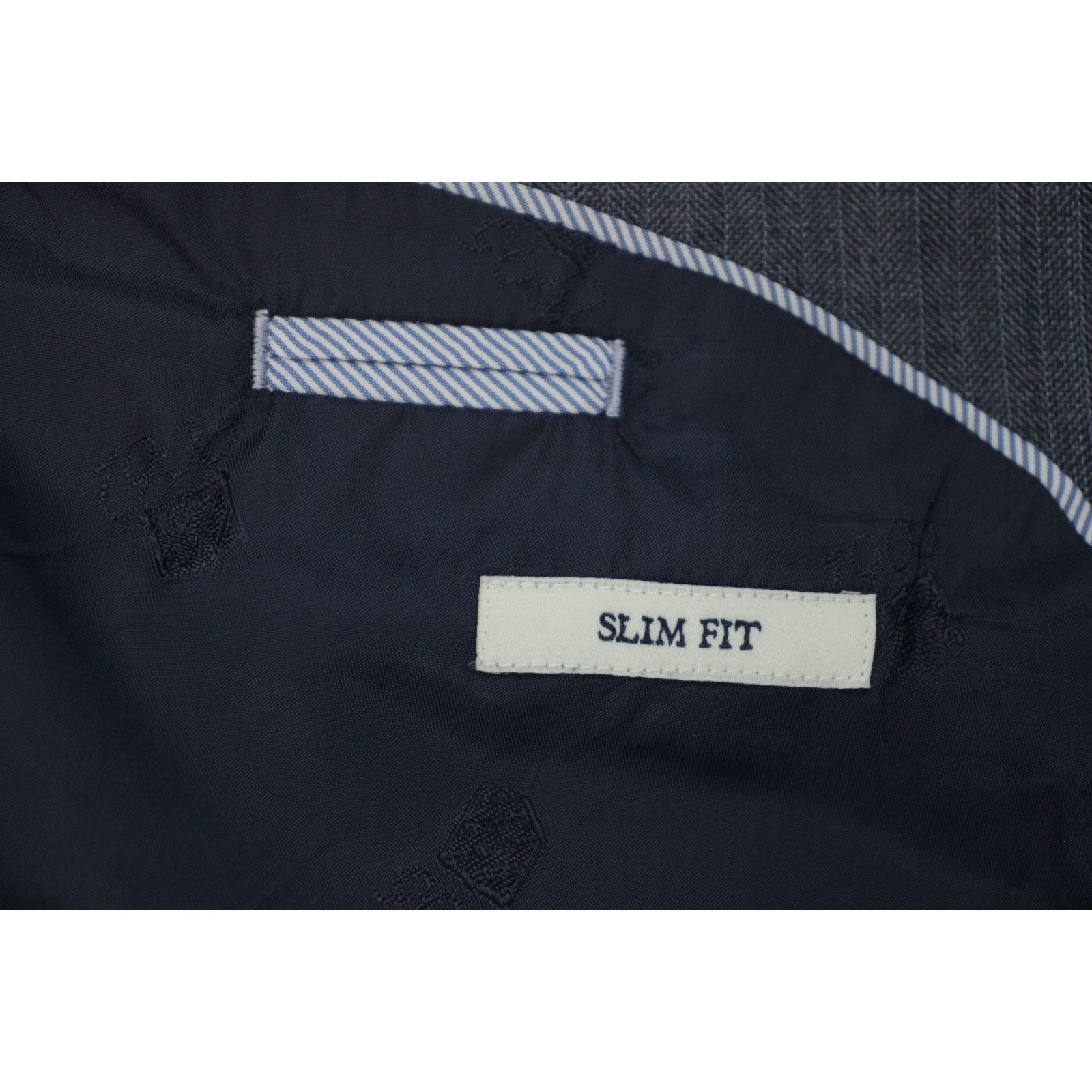 Jos. A. Bank Jos A Bank 1905 Blazer Mens 46R Blue Herringbone Size 46R - 5 Thumbnail