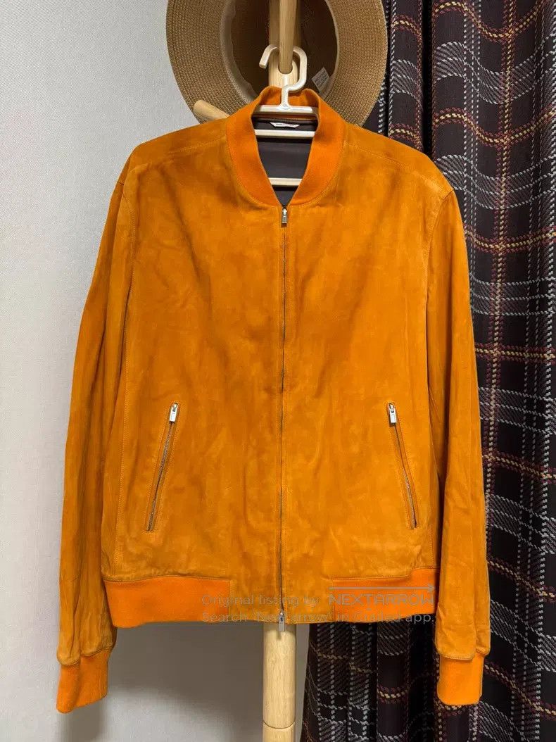 Hermes Hermes Goat and Suede Leather Jacket, Wearable Both Sides Size US L / EU 52-54 / 3 - 1 Thumbnail