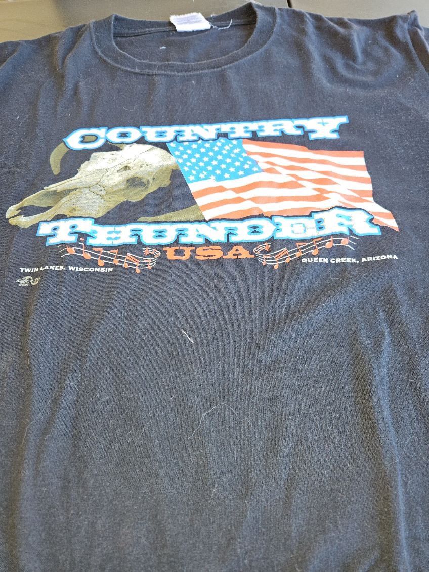 Other Country Thunder 1999 Tee Size US L / EU 52-54 / 3 - 3 Thumbnail