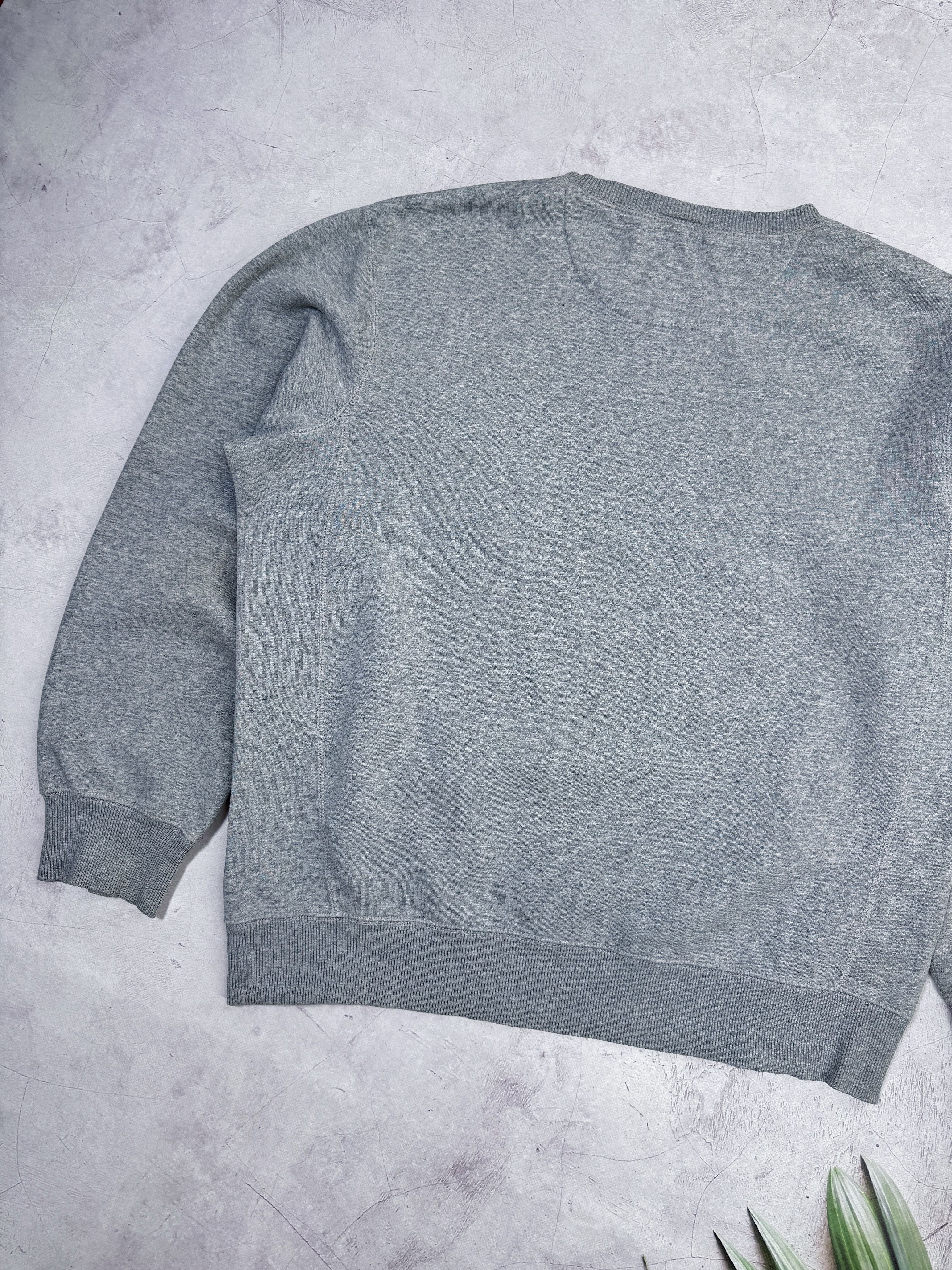 Nike × Vintage Y2K Nike Sweatshirt Small Swoosh Logo Basic Size US L / EU 52-54 / 3 - 13 Thumbnail