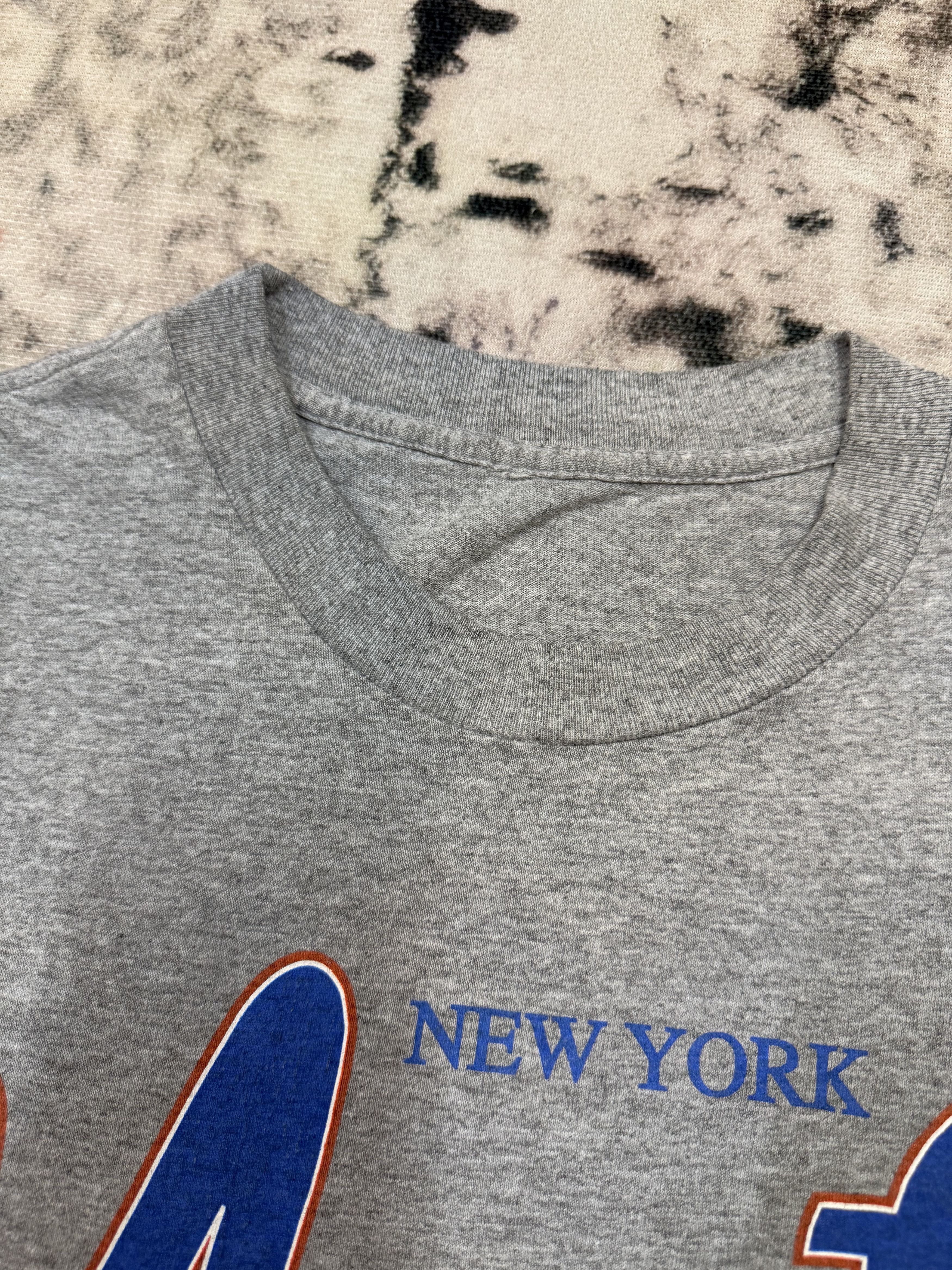 Vintage 90s Mets Henry Aaron Major League Baseball Tshirt