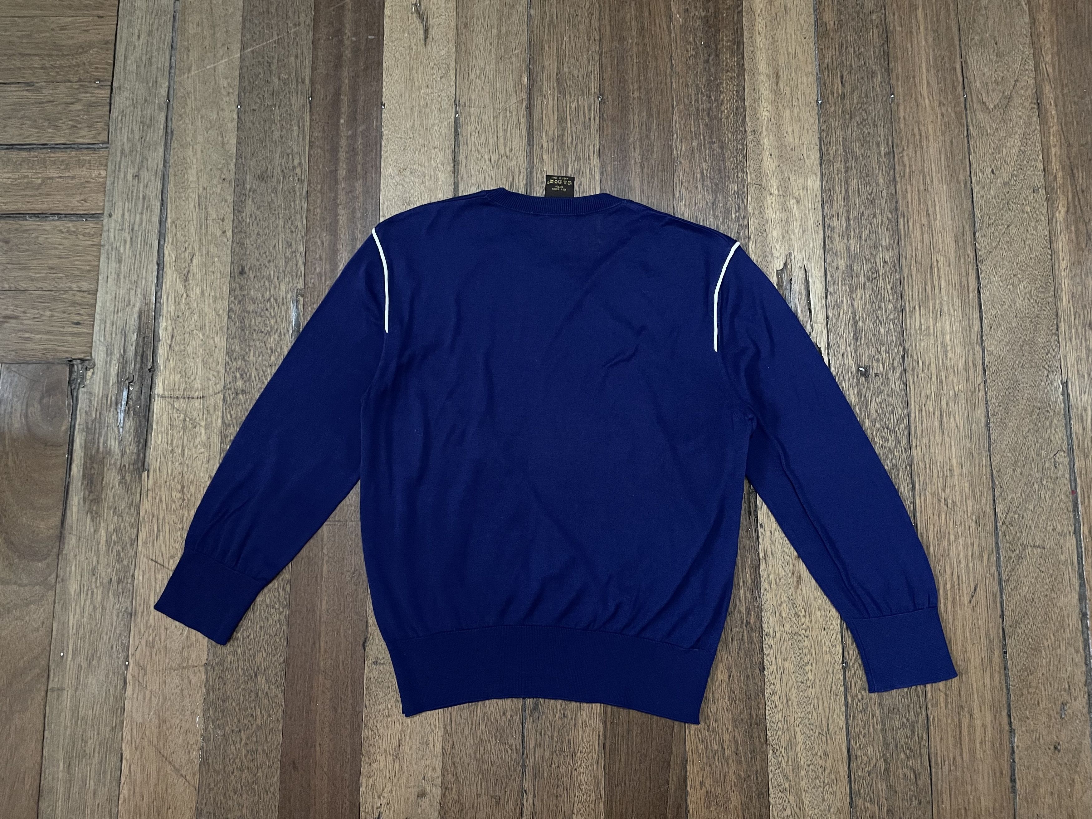 Designer × Louis Vuitton LV Knitted Sweatshirt Size L / US 10 / IT 46 - 6 Thumbnail