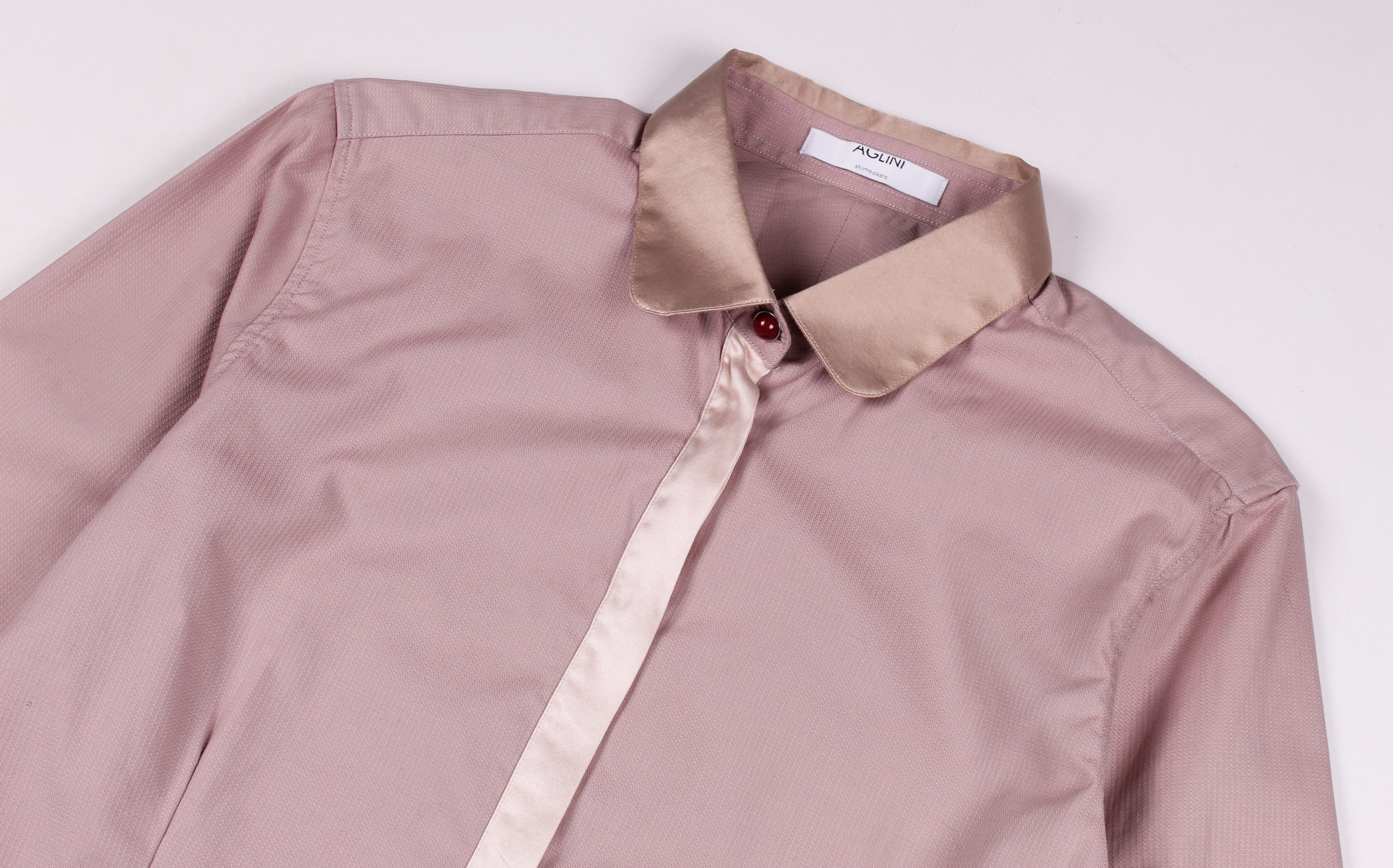 AGLINI Aglini Italy Long Sleeve Button Up Shirt Size L / US 10 / IT 46 - 2 Thumbnail