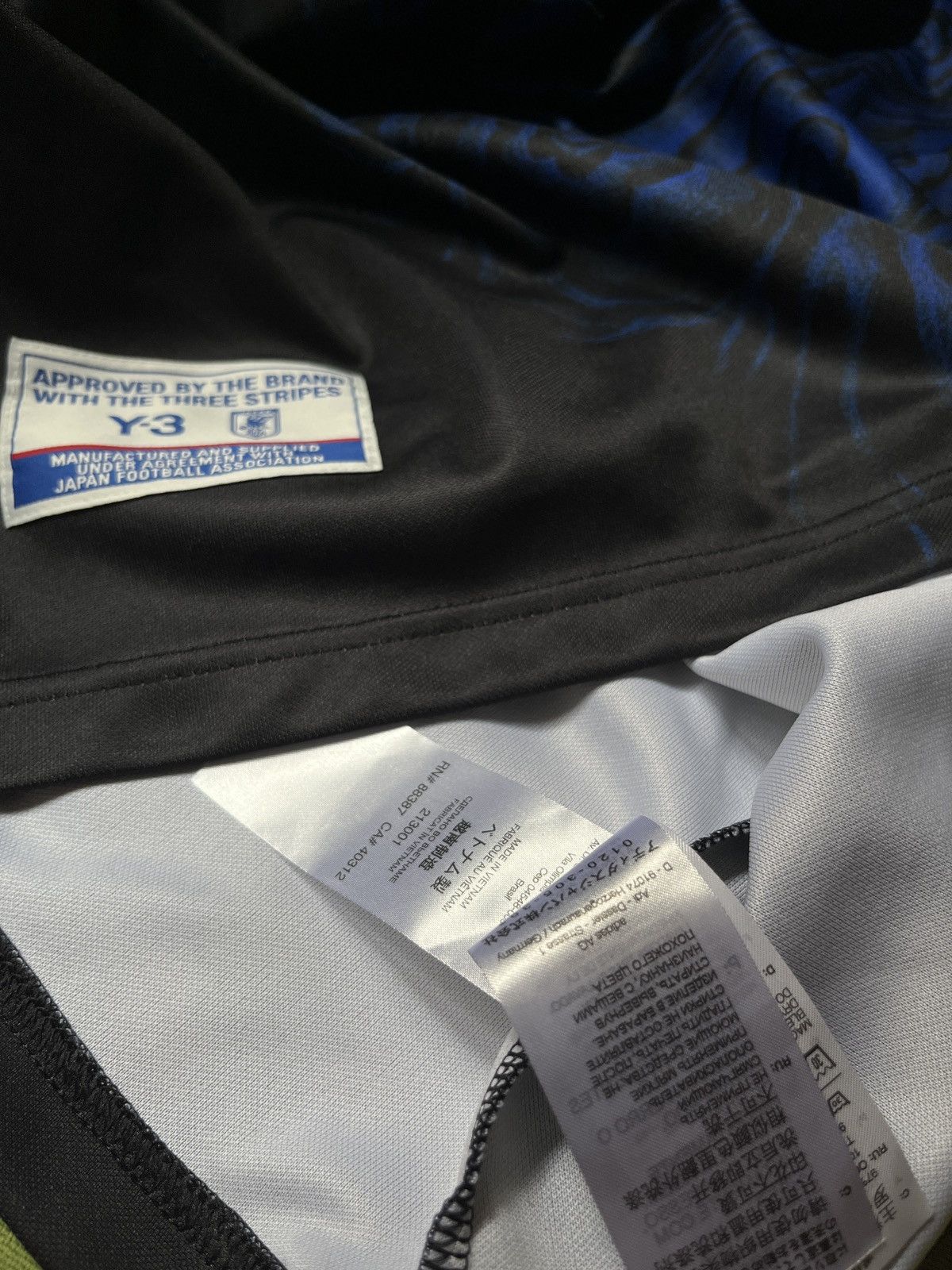Adidas × Y-3 × Yohji Yamamoto adidas JFA Y-3 oversize Long Sleeves Tee Size US S / EU 44-46 / 1 - 6 Thumbnail