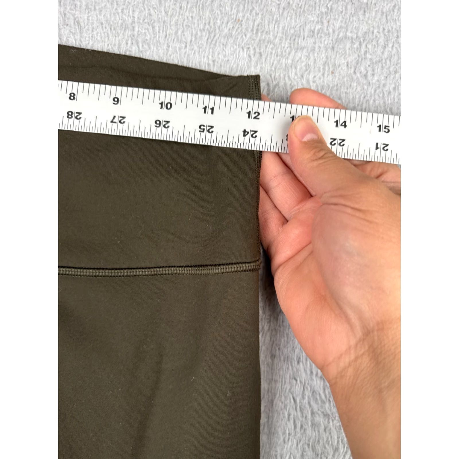 Lululemon Lululemon Wunder Under Leggings Womens 4 Green 29" Inseam Read Activewear Running & Jogging Tapered Leg Compression Size 27" / US 4 / IT 40 - 7 Thumbnail
