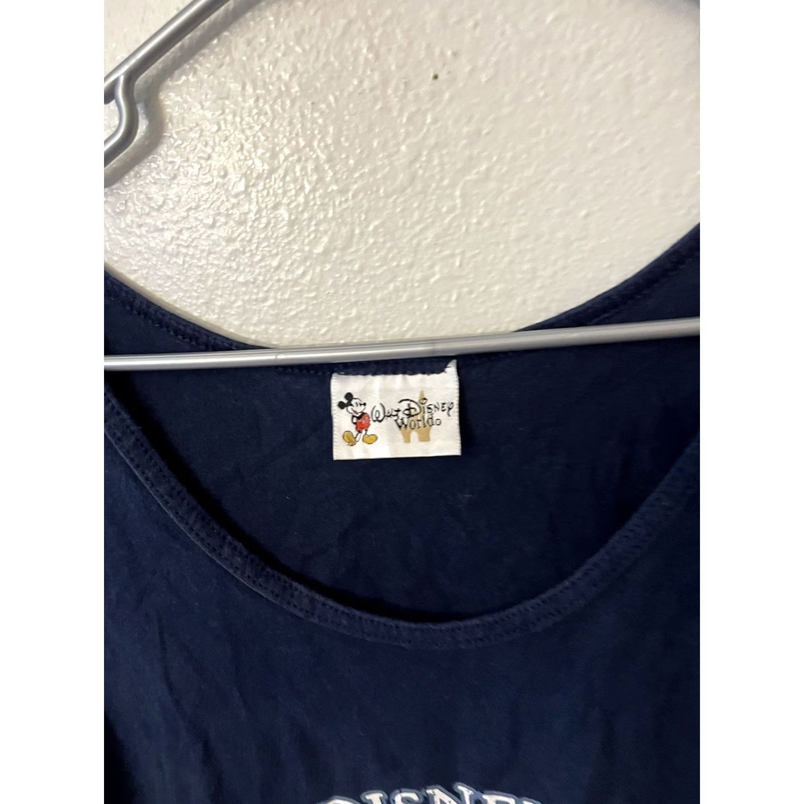 Disney VINTAGE Disney Mickey Mouse Tank Top Adult XXL Gray Mens Sleeveless Muscle Shirt Size US XXL / EU 58 / 5 - 2 Thumbnail