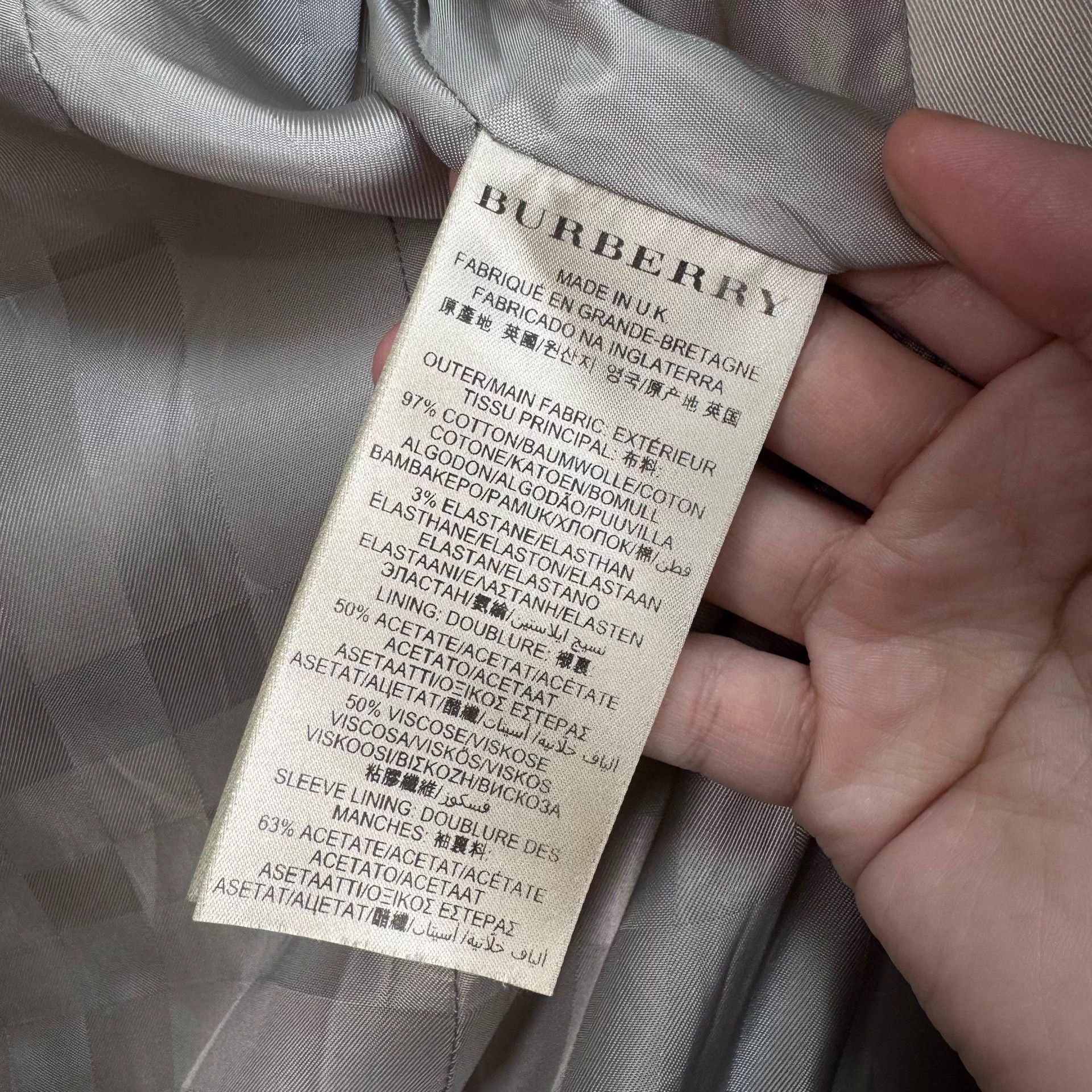 Burberry Burberry DB Check Trench UK4 98 New Size XS / US 0-2 / IT 36-38 - 7 Thumbnail