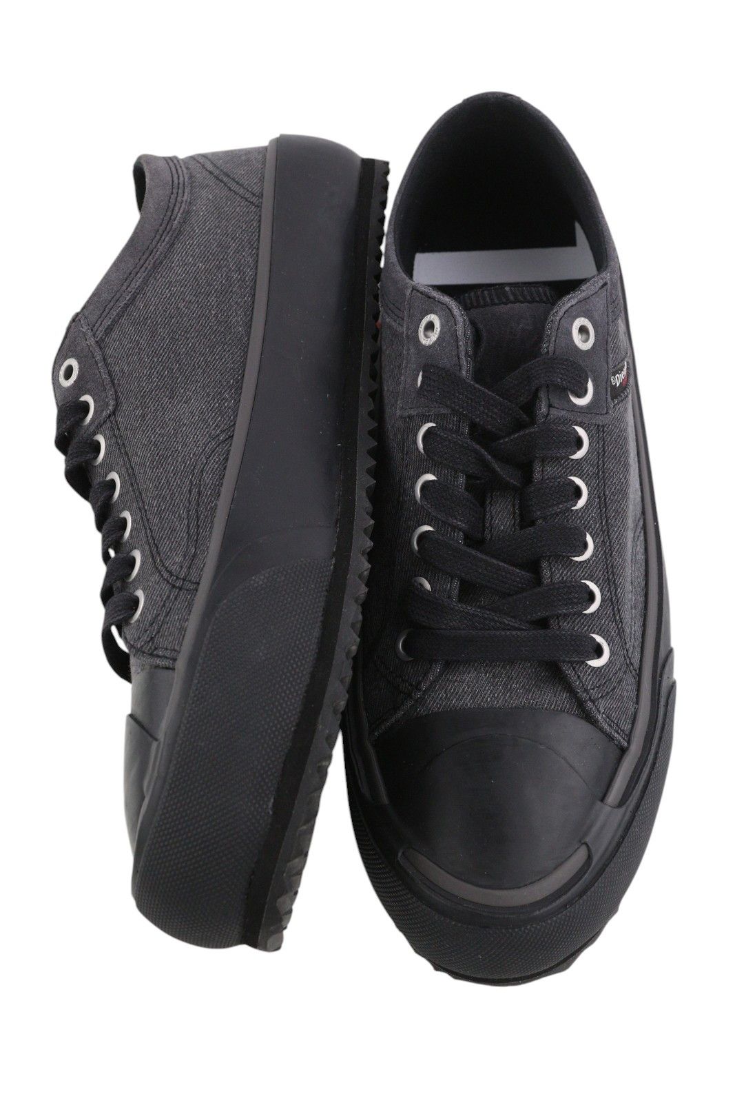Diesel S-PRINCIPIA LOW X EU43 Unisex Low Top Black Sneakers 40950 Size US 10 / EU 43 - 7 Thumbnail