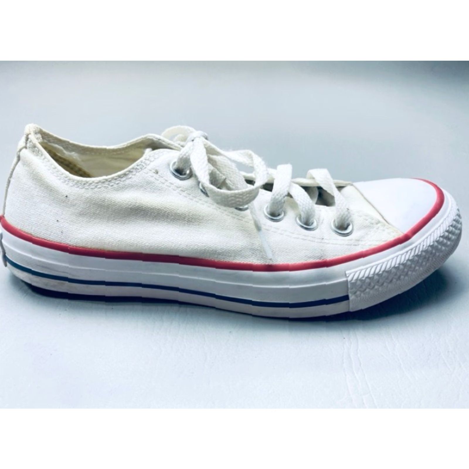 Converse VINTAGE Converse CHUCK TAYLOR All Star Low Top Mens 4.5 Womens 8.5 Canvas Sneakers 1408 Size M / US 6-8 / IT 42-44 - 5 Thumbnail
